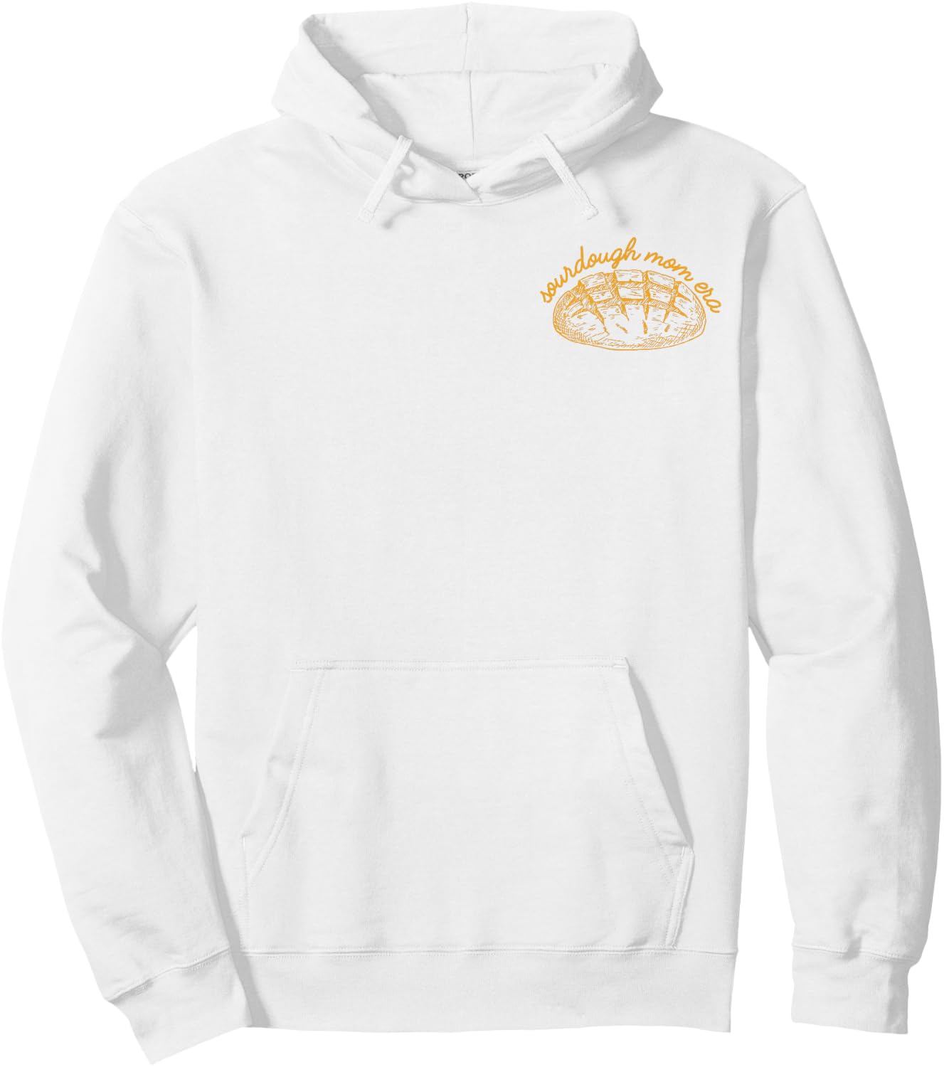In My Sourdough Mom Era Baking Bread Lover Baker Women Hoodie - Hoodie | White