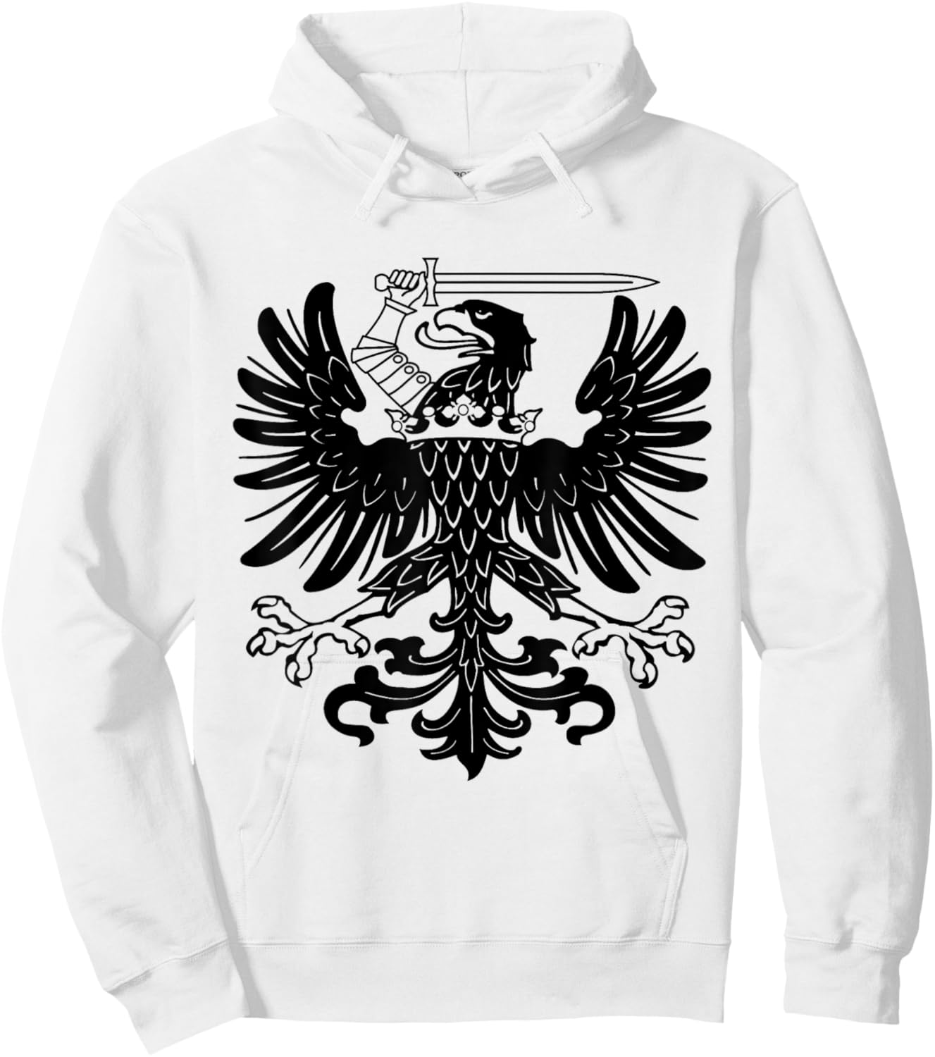 Flag of Prussia Prussian German Germany Hoodie - Hoodie | White