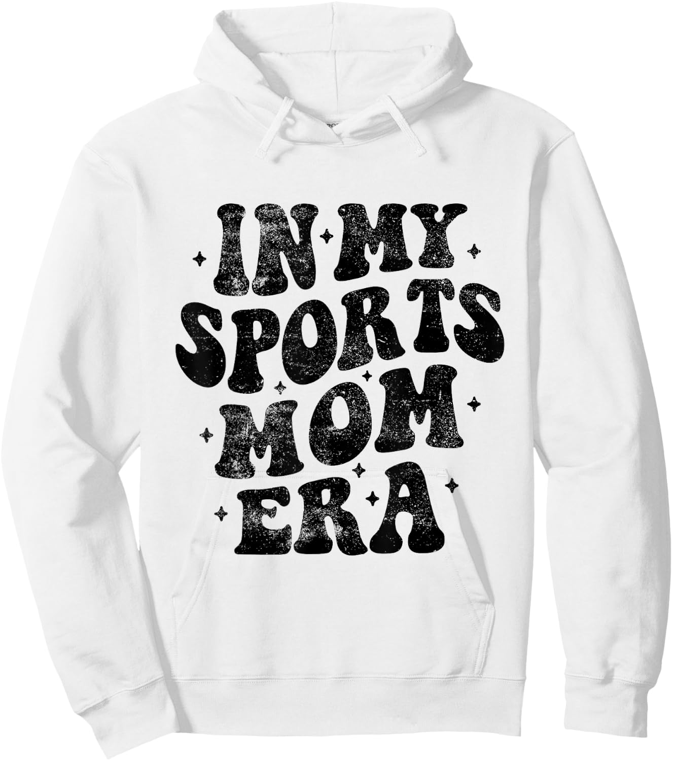 In My Sports Mom Era Funny Mothers Day Sport Hoodie - Hoodie | White