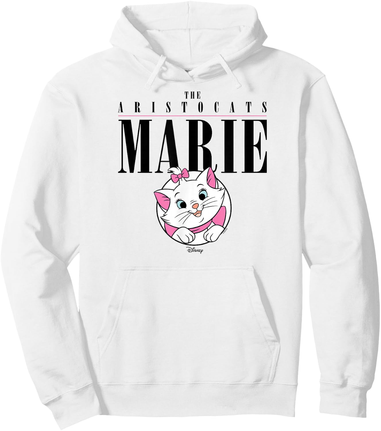 The Aristocats - Marie The Cat Collegiate Style Hoodie - Hoodie | White