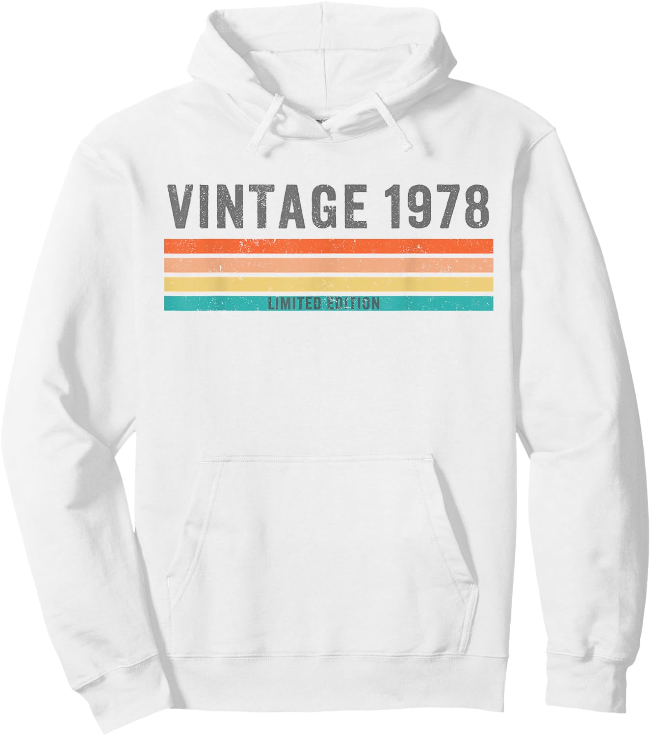 Vintage 1978 Limited Edition - 47th Birthday Gift Christmas Hoodie - Hoodie | White
