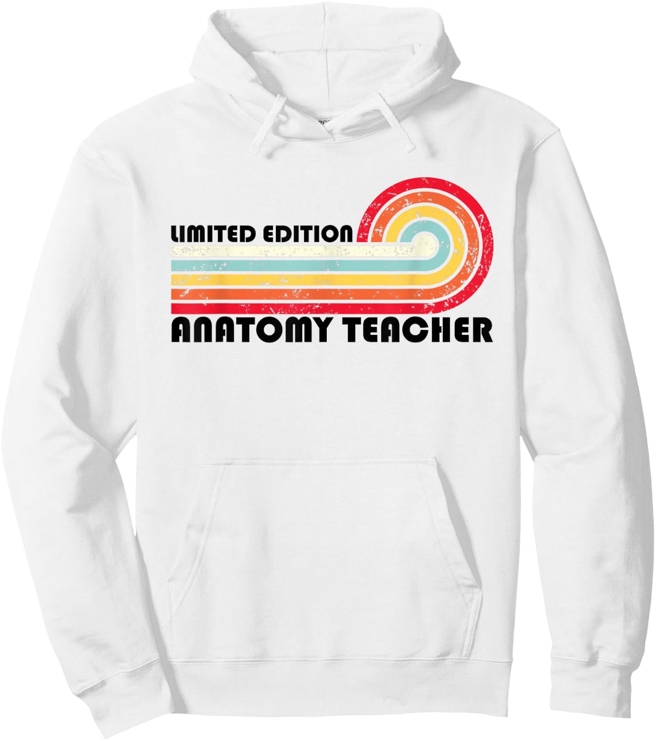 Anatomy Teacher Job Title Profession Worker Hoodie - Hoodie | White
