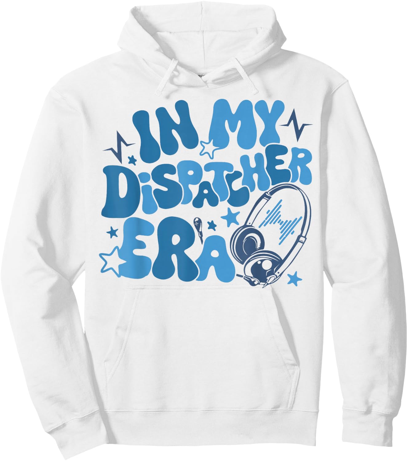 In My Dispatcher Era Hoodie - Hoodie | White