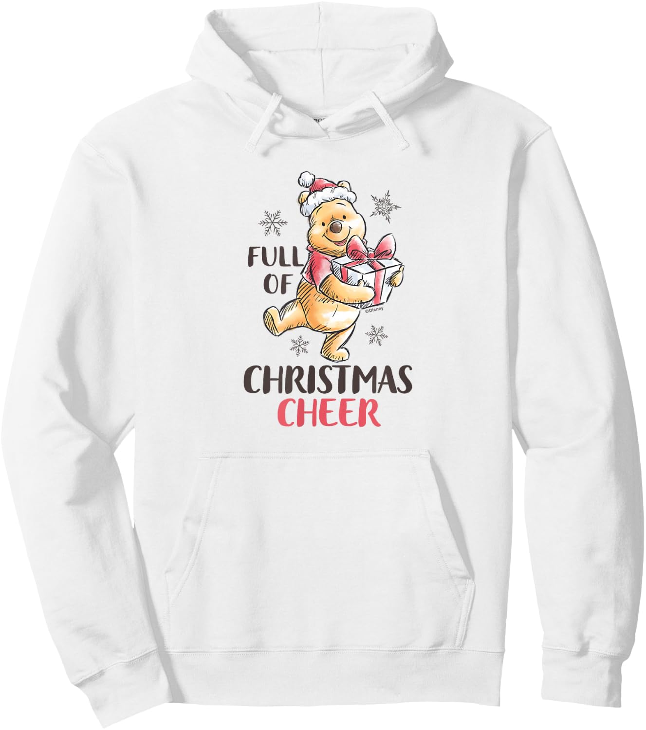 Winnie the Pooh - Full of Christmas Spirit Hoodie - Hoodie | White