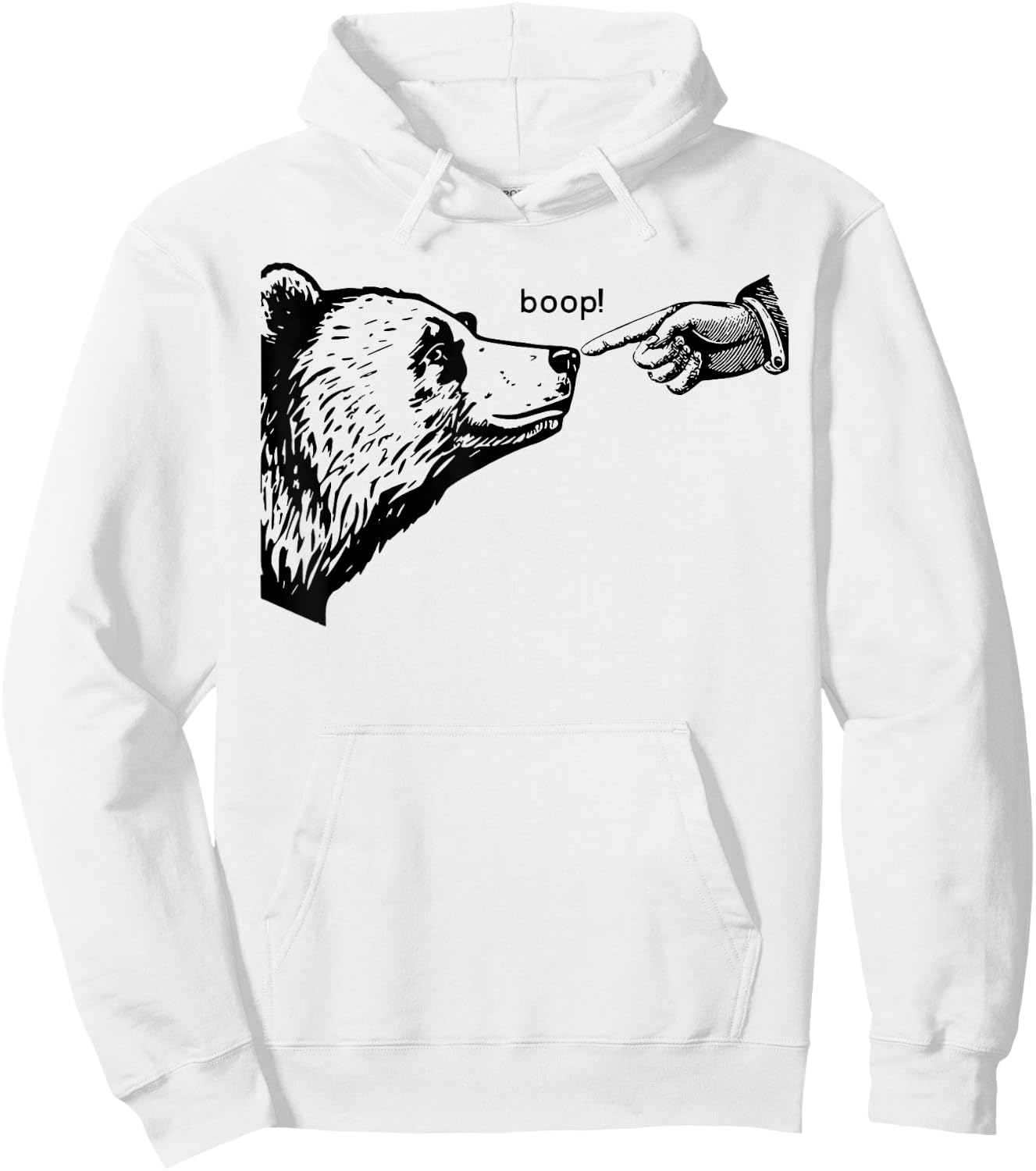 Boop bear Hoodie - Hoodie | White