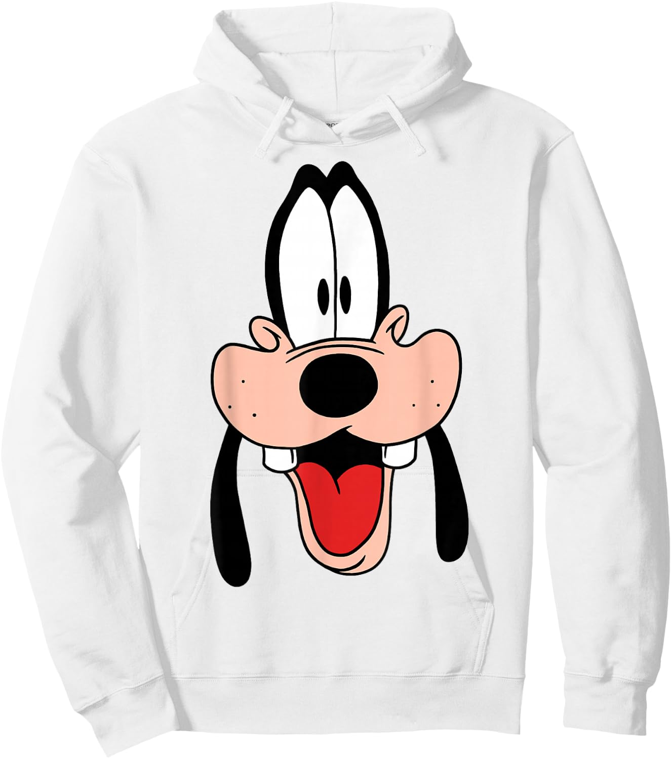 Disney A Goofy Movie Goofy Big Face Hoodie - Hoodie | White
