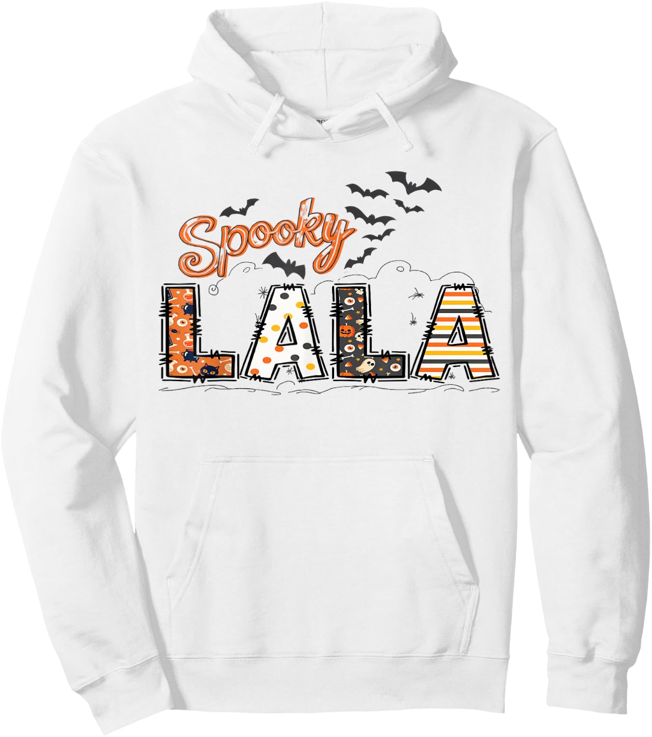 Spooky Lala Halloween Lala Life Family Matching Hoodie - Hoodie | White
