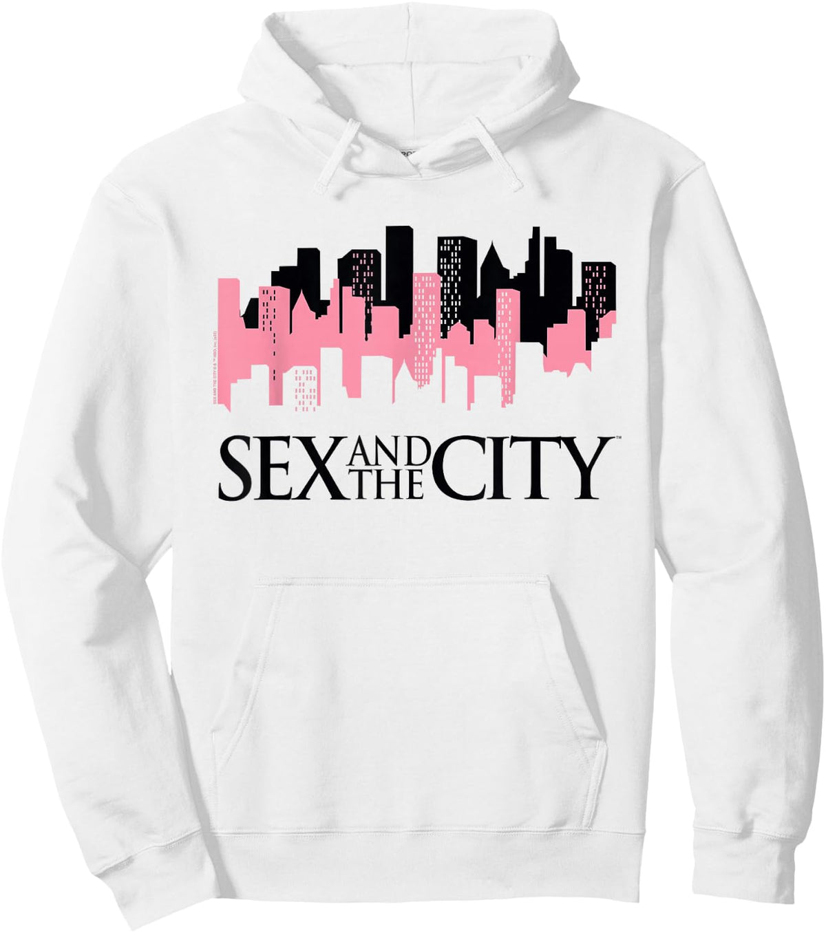 Sex and the City Cityscapes Hoodie - Hoodie | White