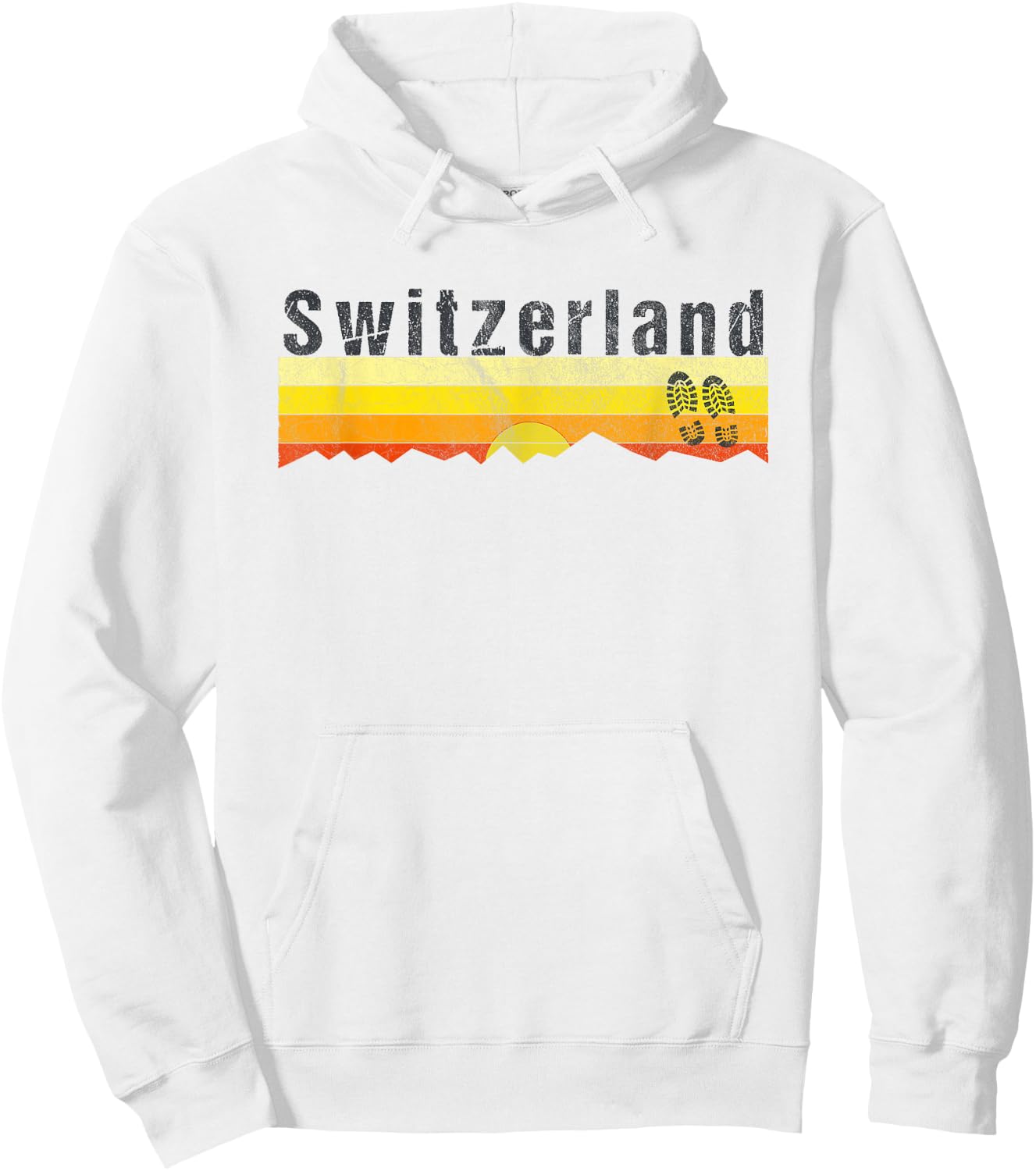 Vintage Switzerland Gift Hoodie - Hoodie | White