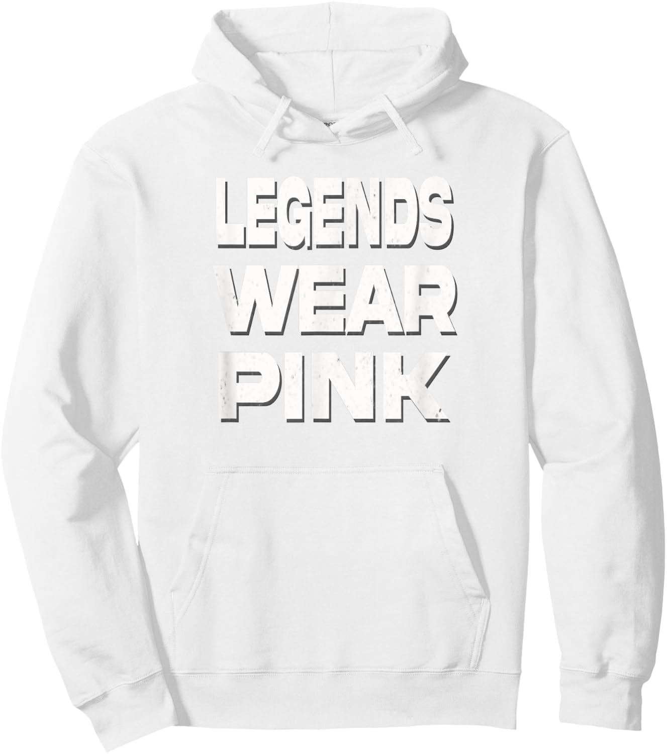 Legends Wear Pink Hoodie - Hoodie | White