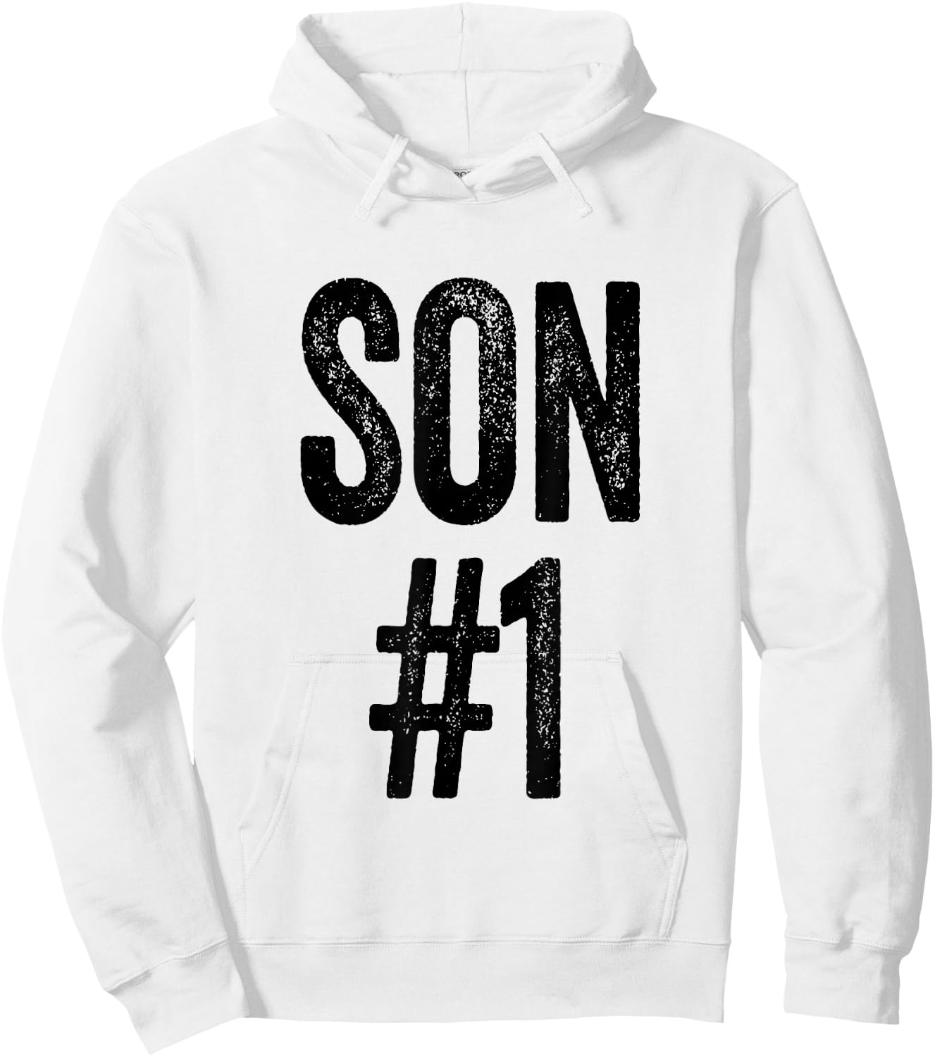 Number 1 Son Hoodie - Hoodie | White