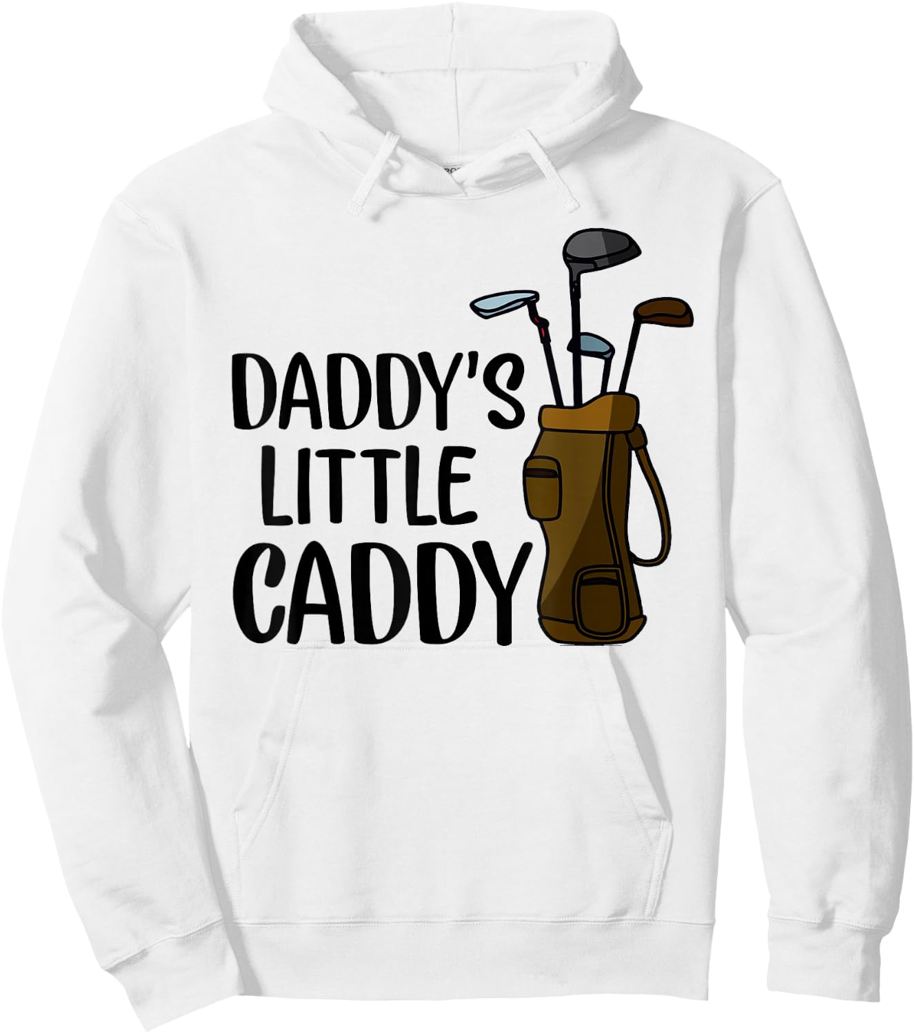 Daddy's Little Caddy Hoodie - Hoodie | White