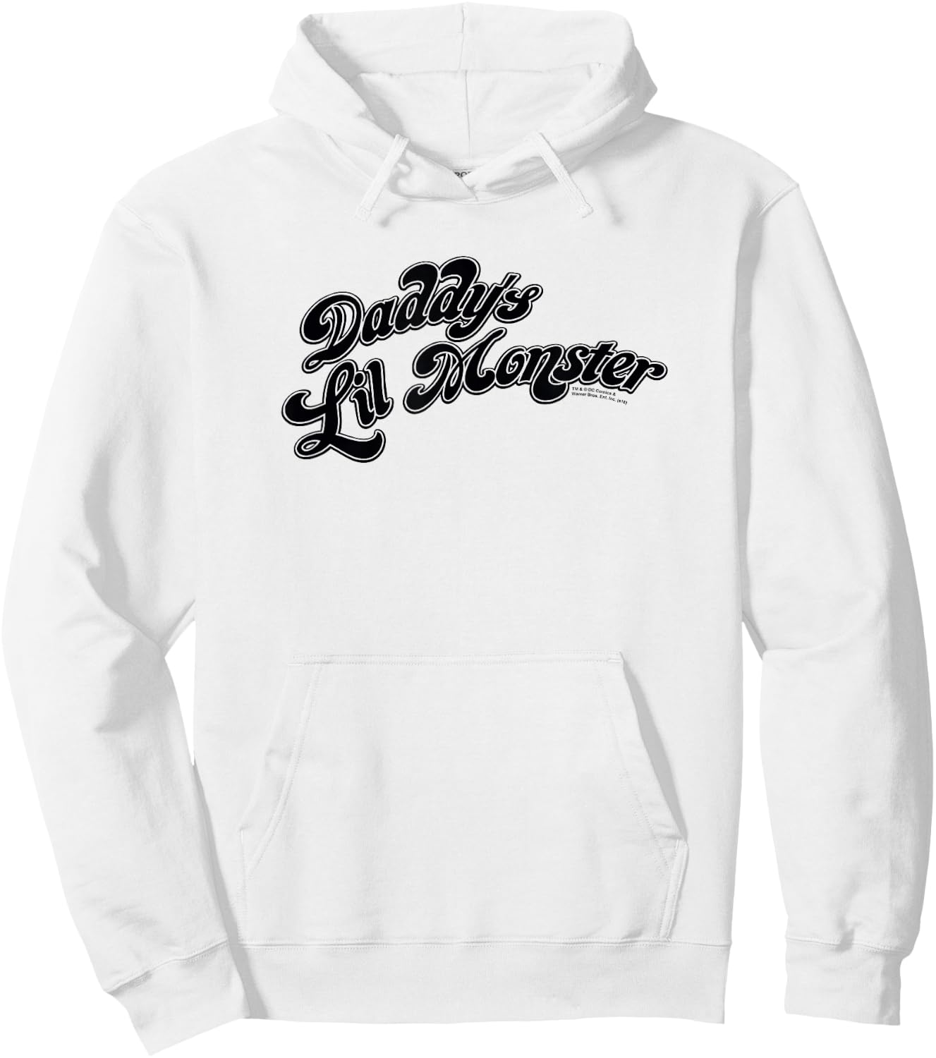 Suicide Squad Harley Quinn Daddy's Lil' Monster Hoodie - Hoodie | White