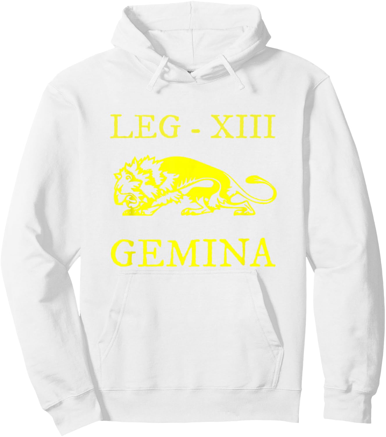 Roman Legion XIII Gemina - Loyal to Julius Caesar Hoodie - Hoodie | White