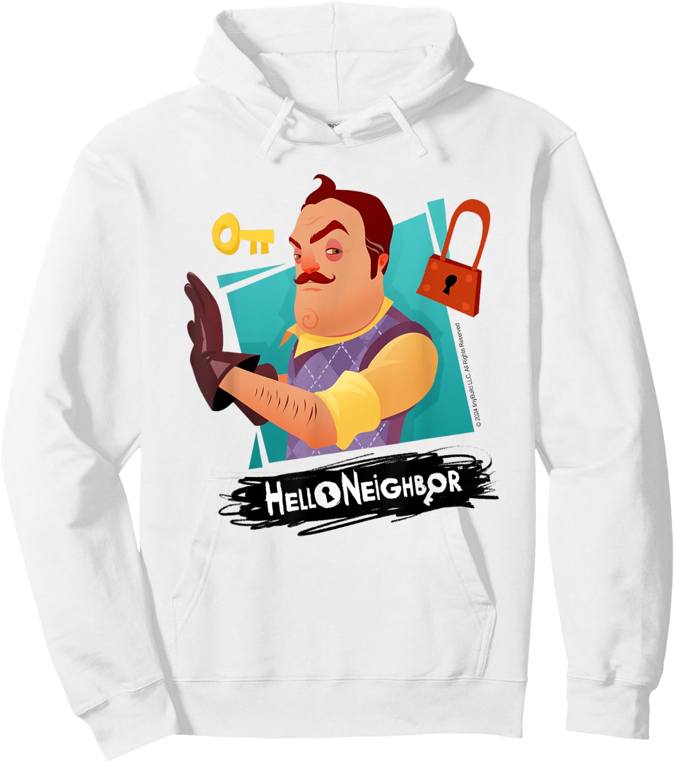Hello Neighbor - Game Related Designs Hoodie - Hoodie | White
