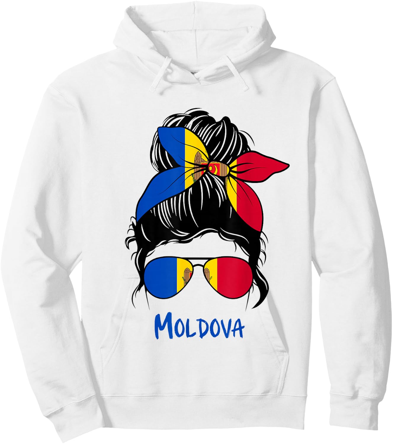 Moldova graphic design for girls kid Moldovan toodler Hoodie - Hoodie | White
