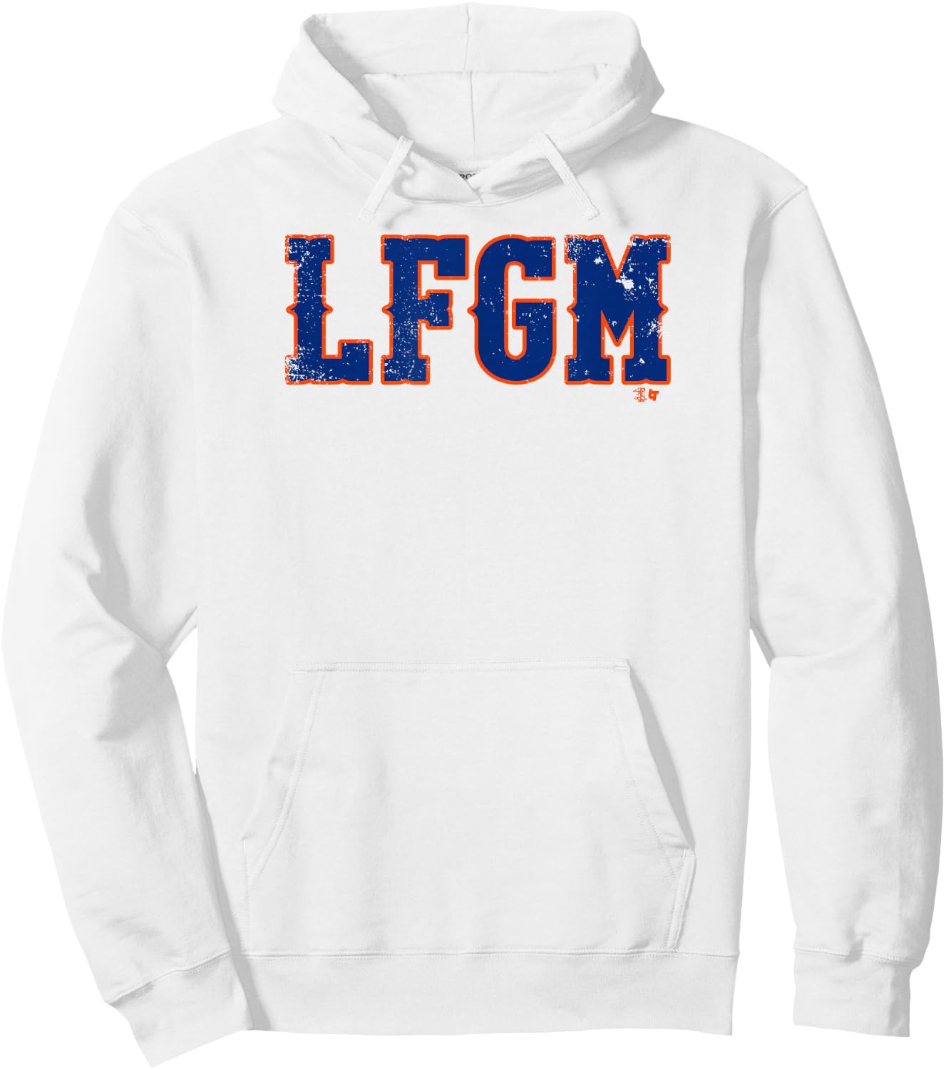 Pete Alonso - LFGM - New York Baseball Hoodie - Hoodie | White