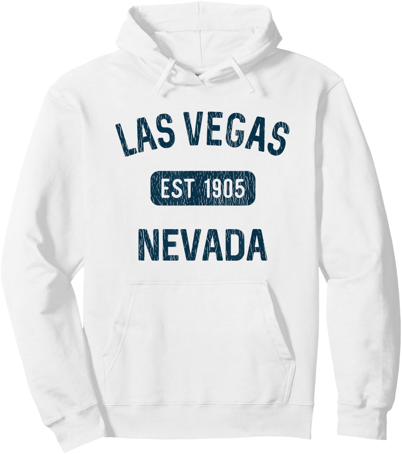 Las Vegas EST 1905 Vegas Strip Vacation Souvenir and Gifts Hoodie - Hoodie | White