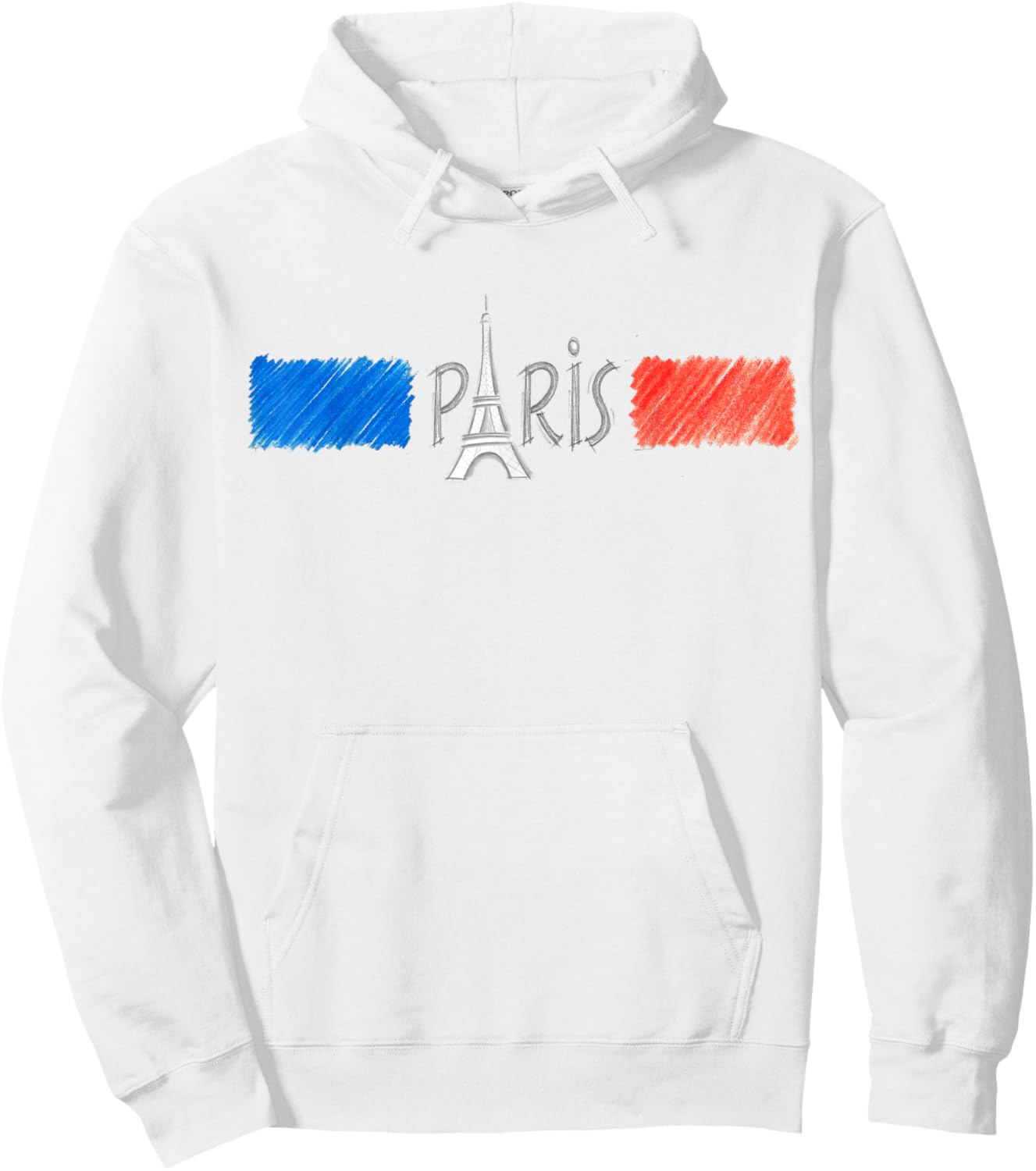Display your love for Paris, travel and adventure Hoodie - Hoodie | White