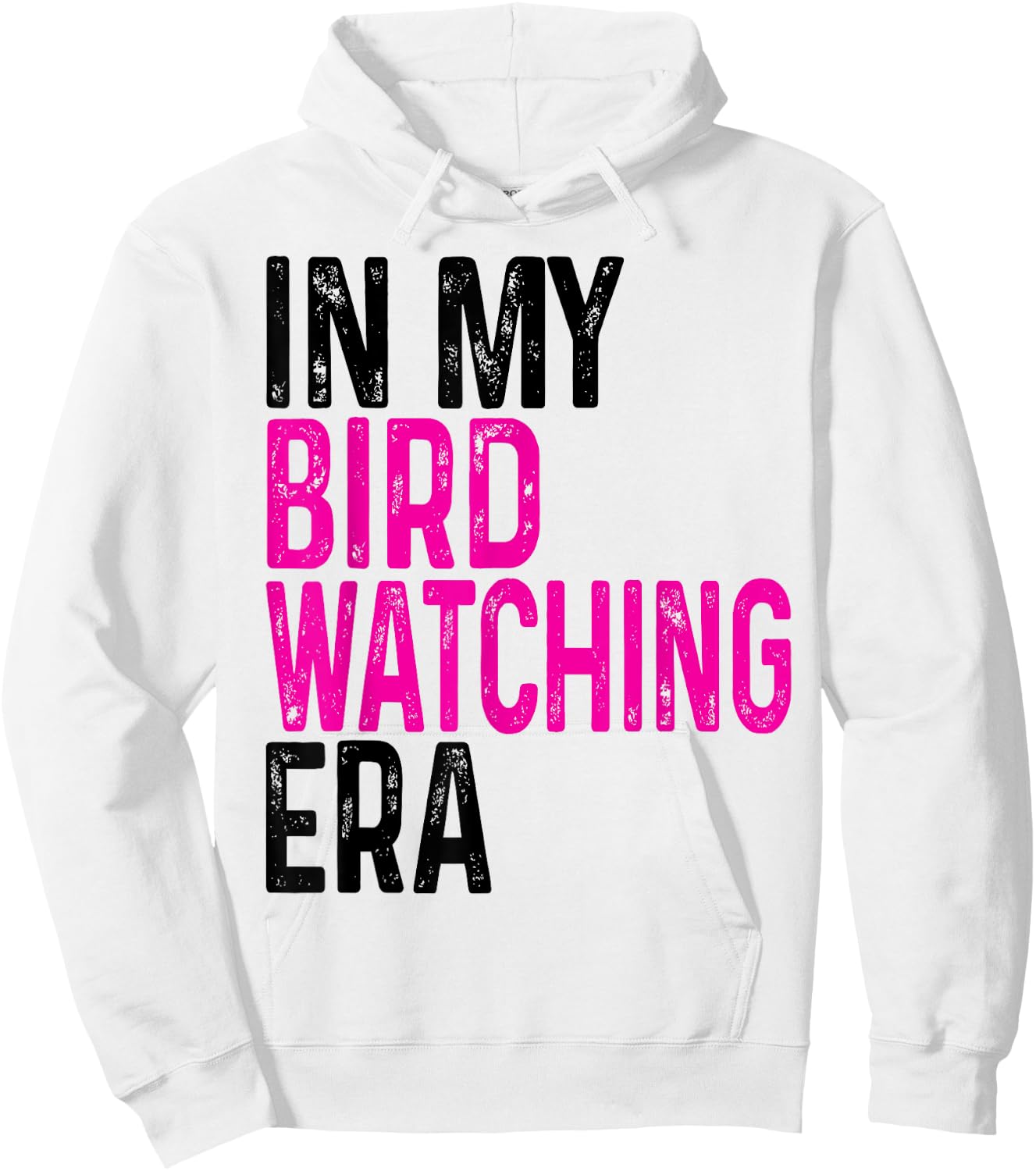 Cute In My Bird Watching Era Funny Birds Lovers Hoodie - Hoodie | White