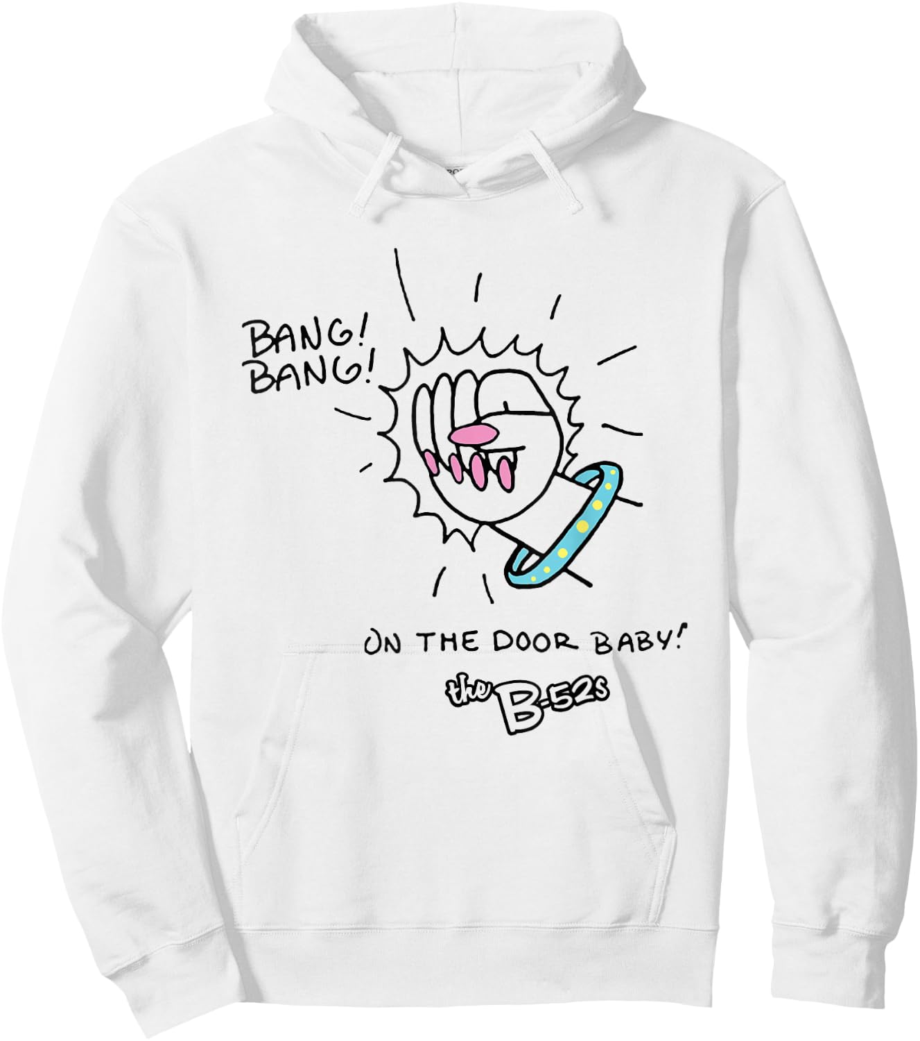 The B-52s - Bang Bang Hoodie - Hoodie | White