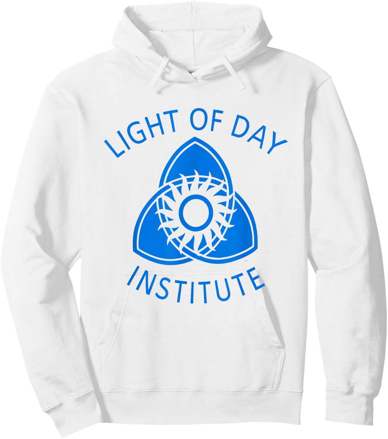 Light Of Day Institute | The blood of Christ Hoodie - Hoodie | White