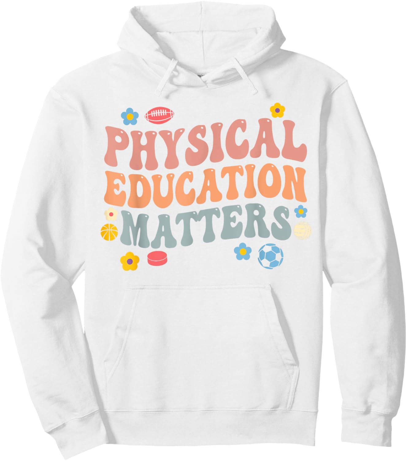 physical education matters PE Teacher Women Hoodie - Hoodie | White
