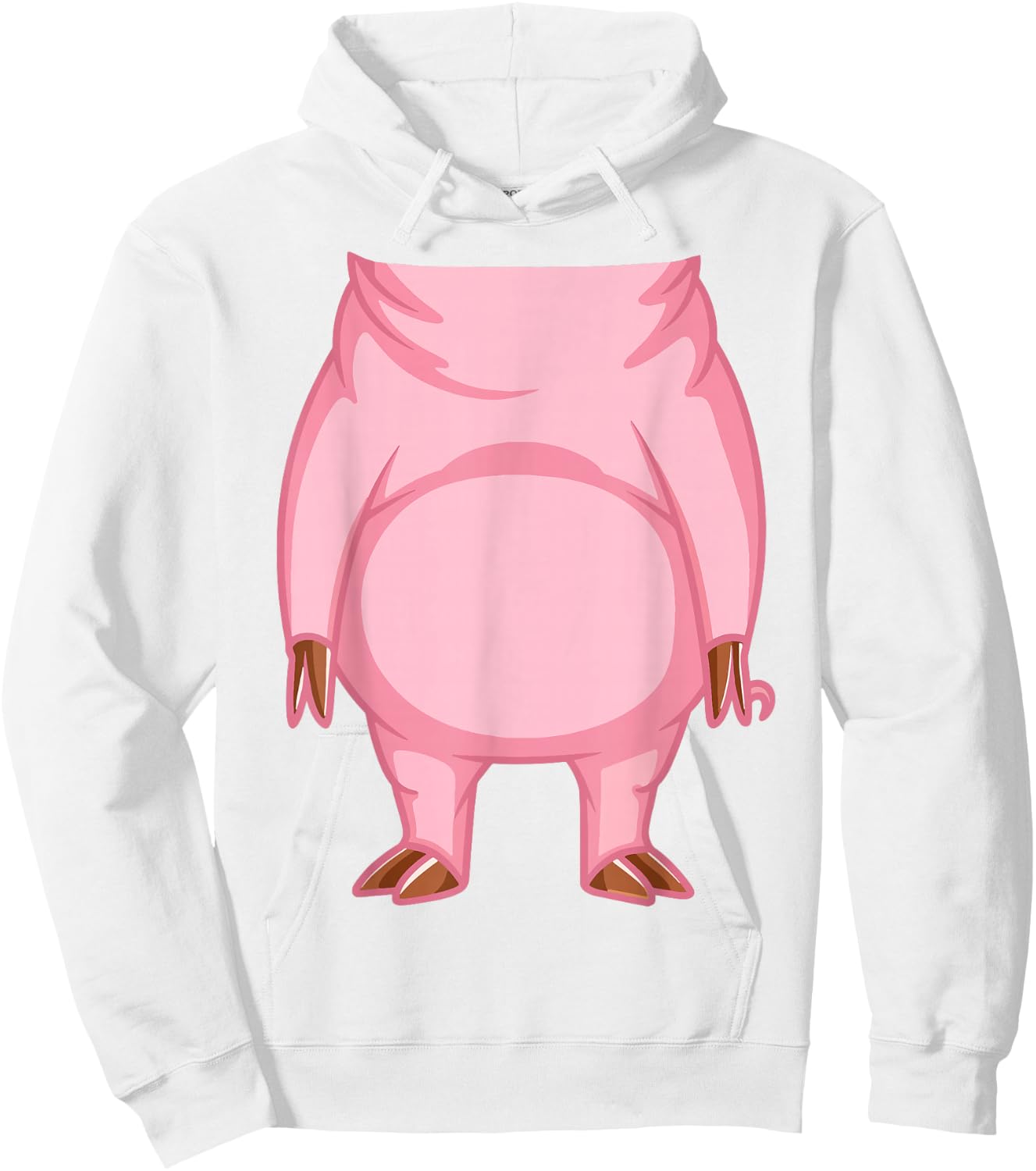Pig Shirt Adult Kids Men Women Pig Costume Hoodie - Hoodie | White