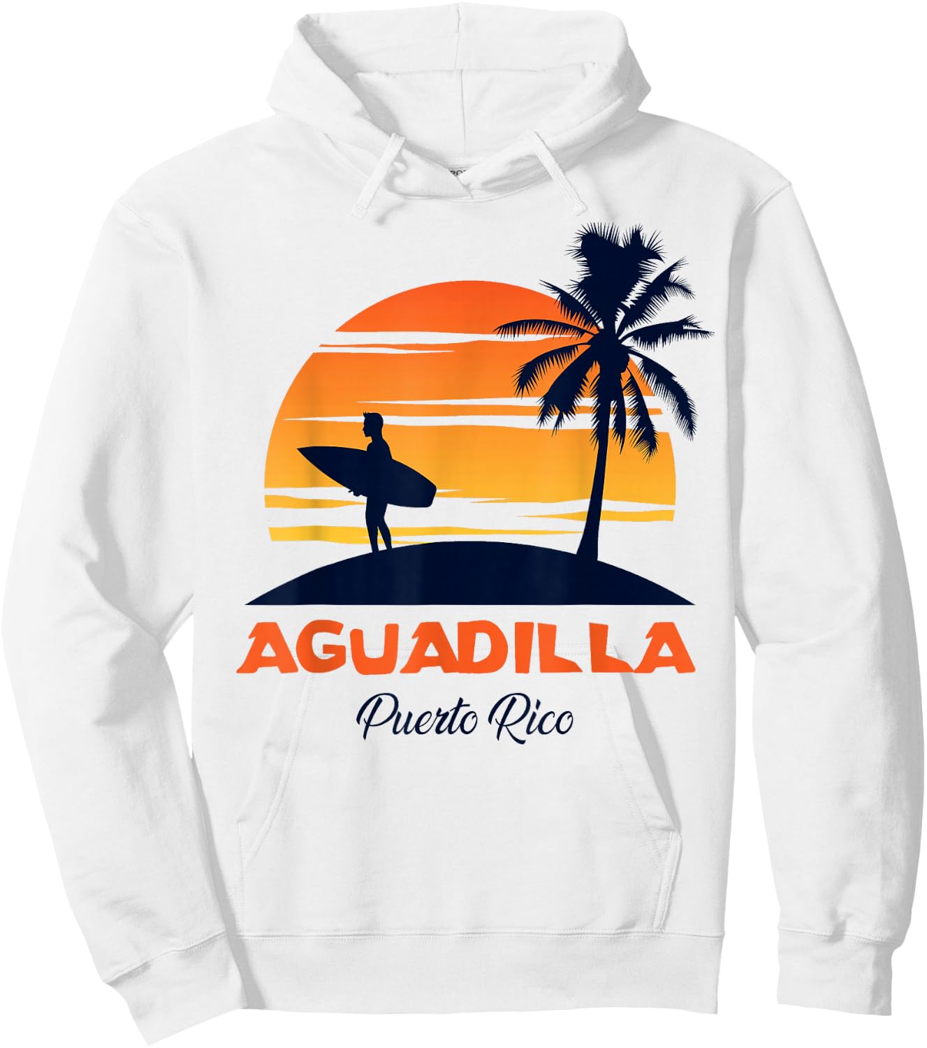 Aguadilla Puerto Rico Hoodie - Hoodie | White