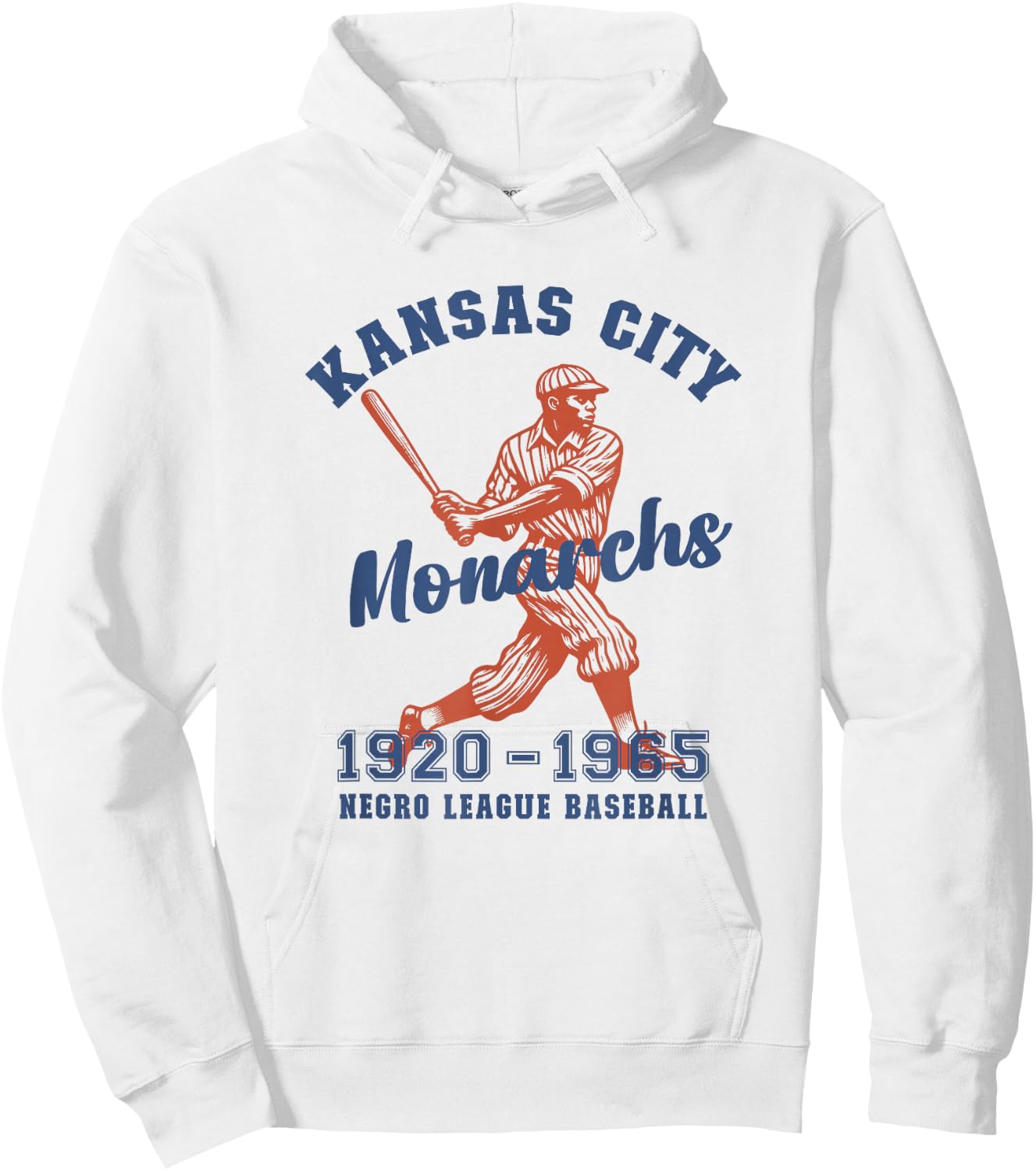 Kansas City Negro League Baseball Black History Month Hoodie - Hoodie | White