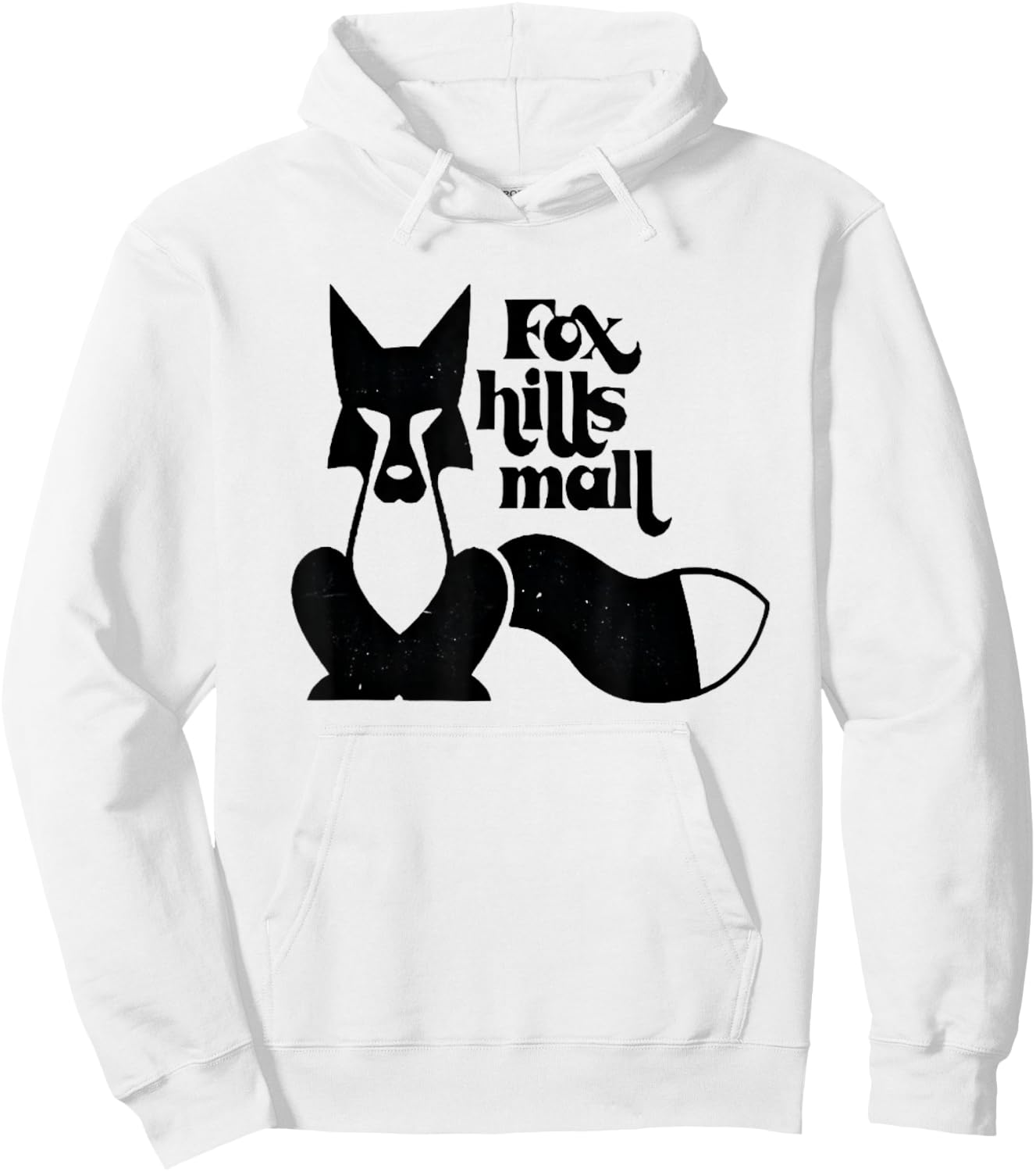 Fox Hills Mall Los Angeles Retro Vintage Hoodie - Hoodie | White