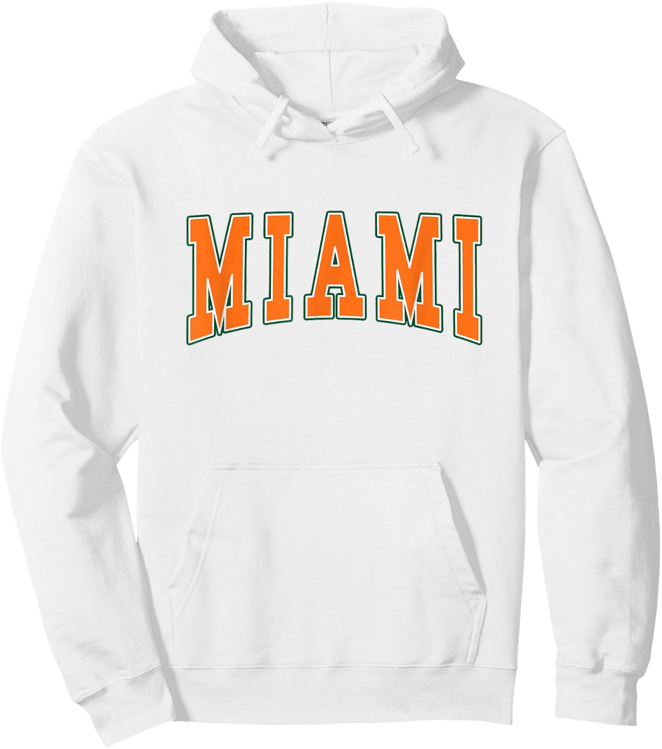 Miami - Throwback Design - Classic Hoodie - Hoodie | White