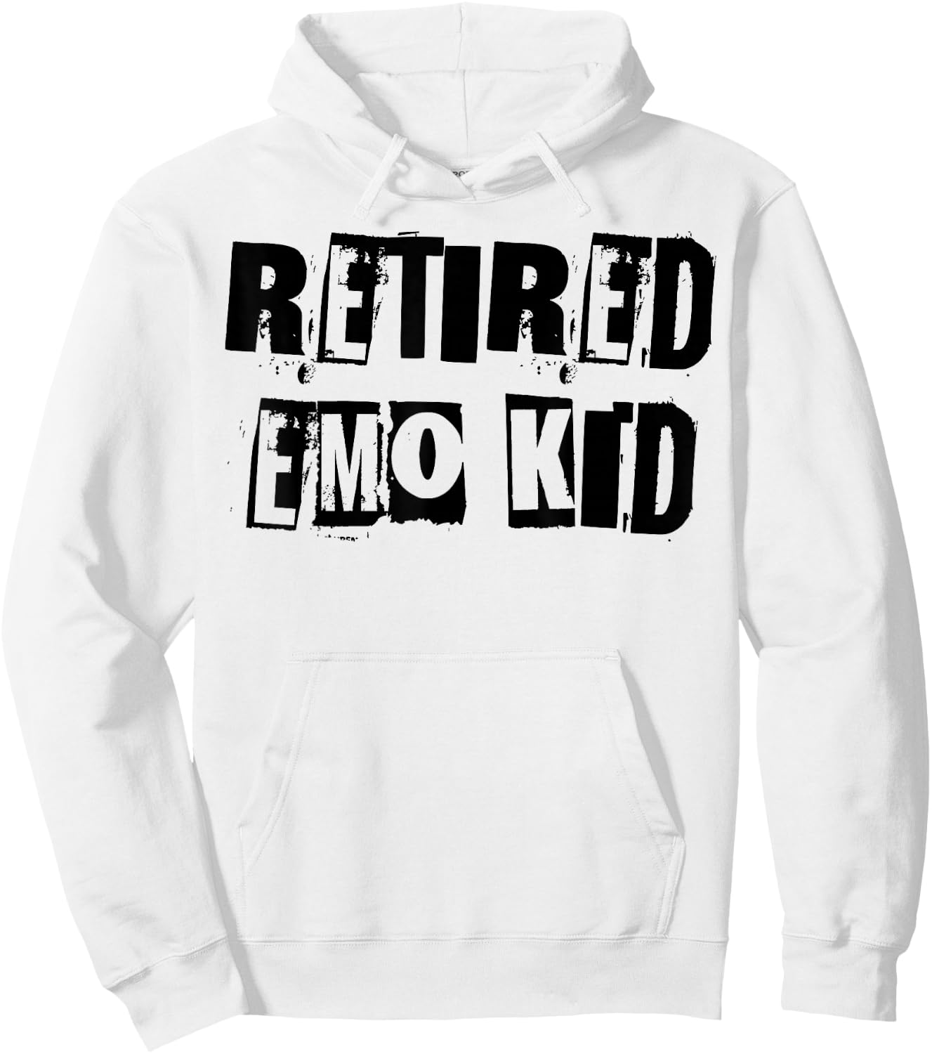 Retired Emo Kid Hoodie - Hoodie | White