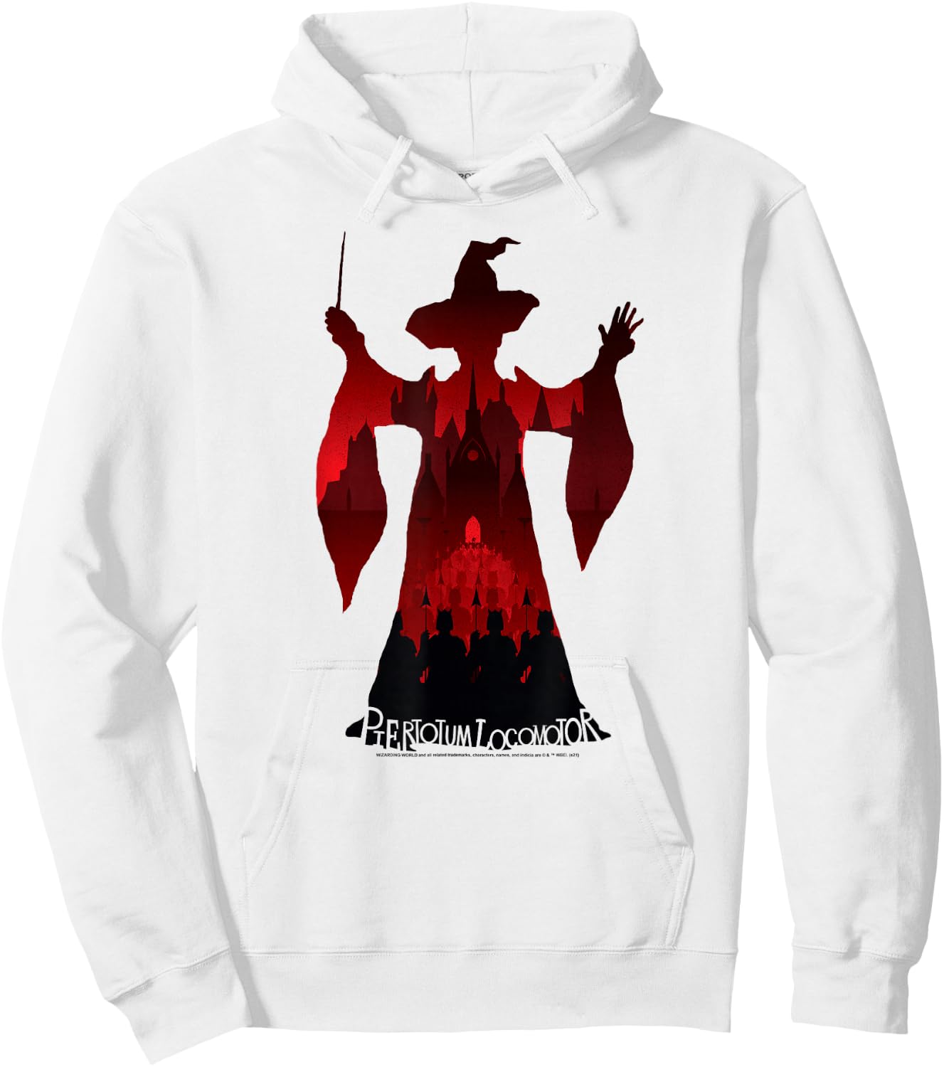 Harry Potter McGonagall Piertotum Locomotor Small Hoodie - Hoodie | White