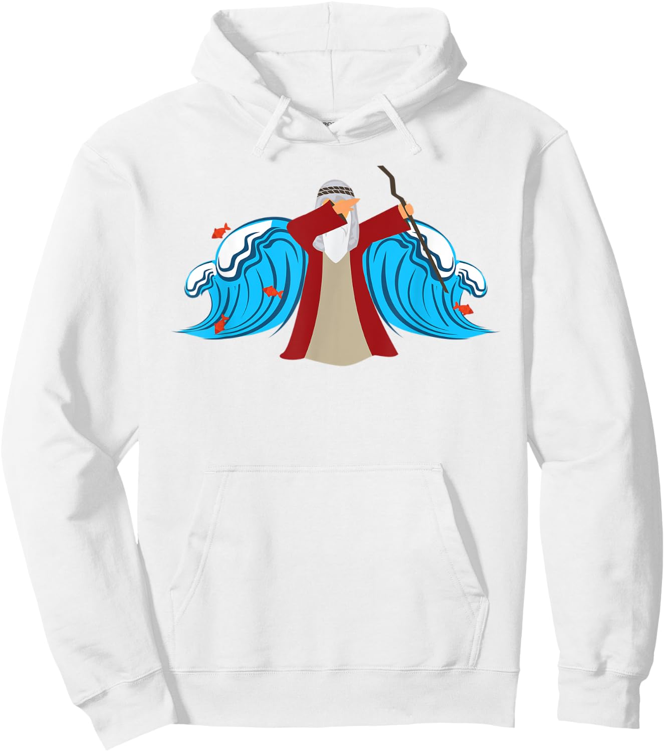 Dabbing Moses Dancing Dab Kids Adults Hoodie - Hoodie | White