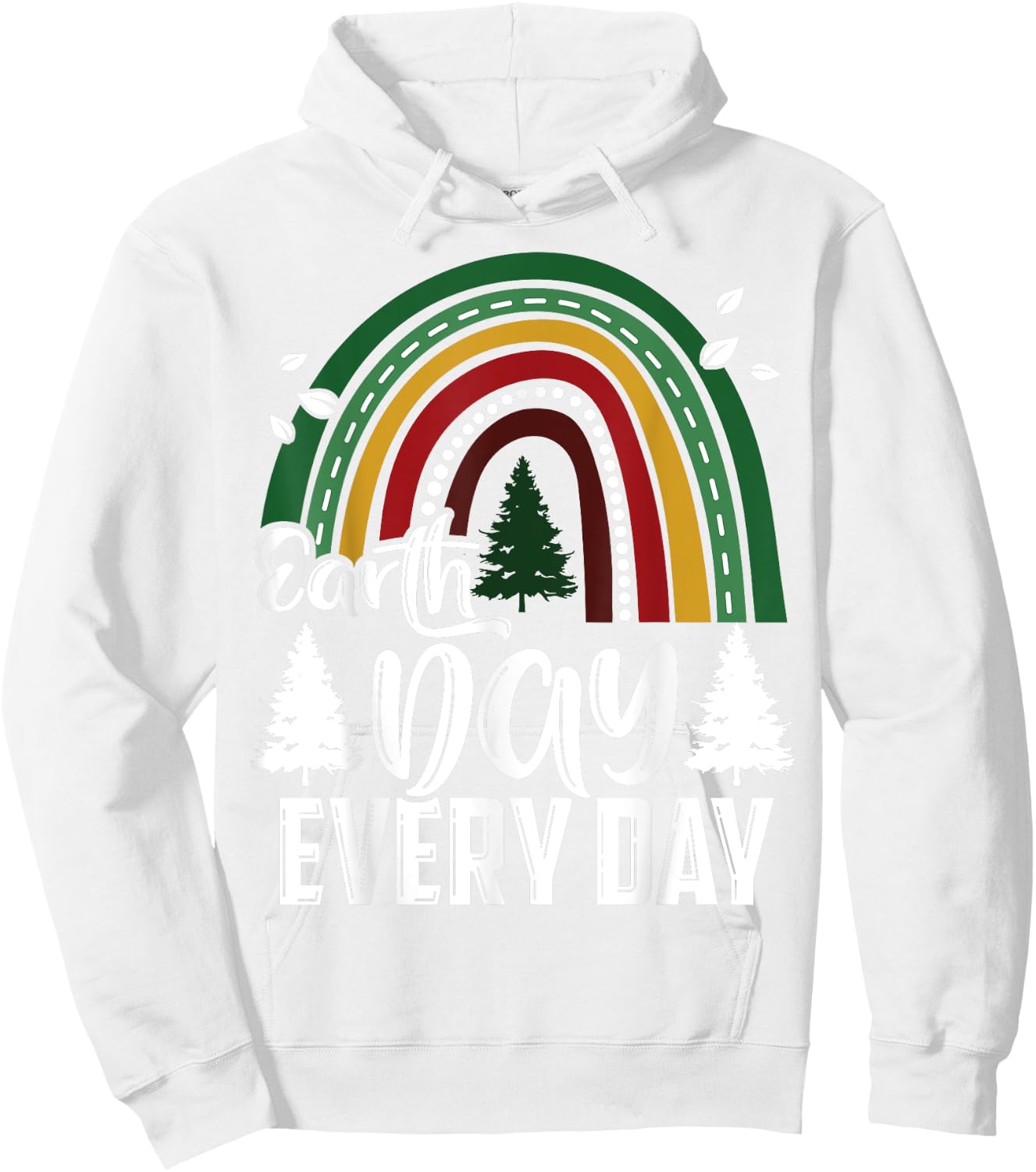 Earth Day Everyday Awareness Planet Animal Men Women Kids Hoodie - Hoodie | White