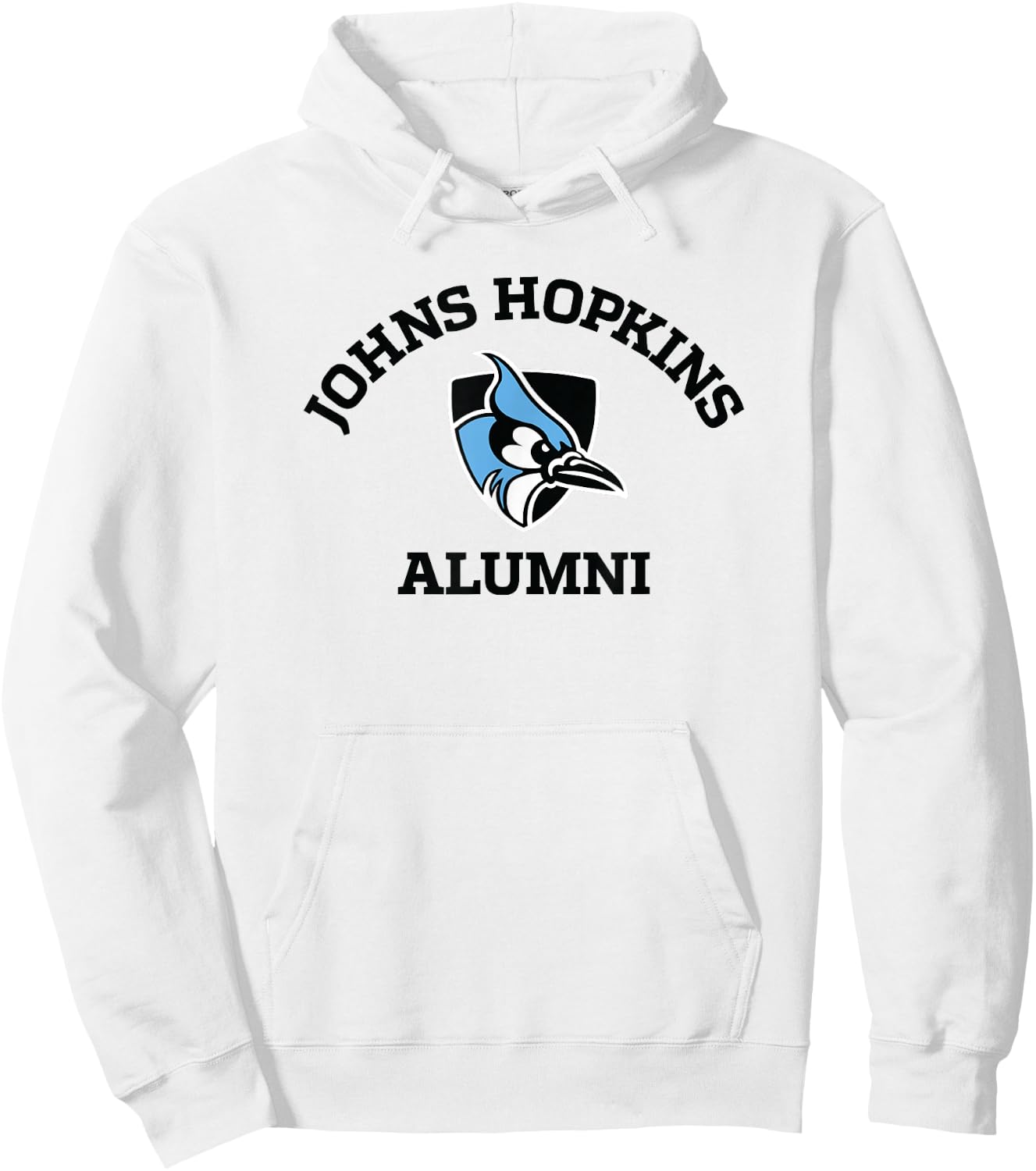 Johns Hopkins University Alumni Color Hoodie - Hoodie | White