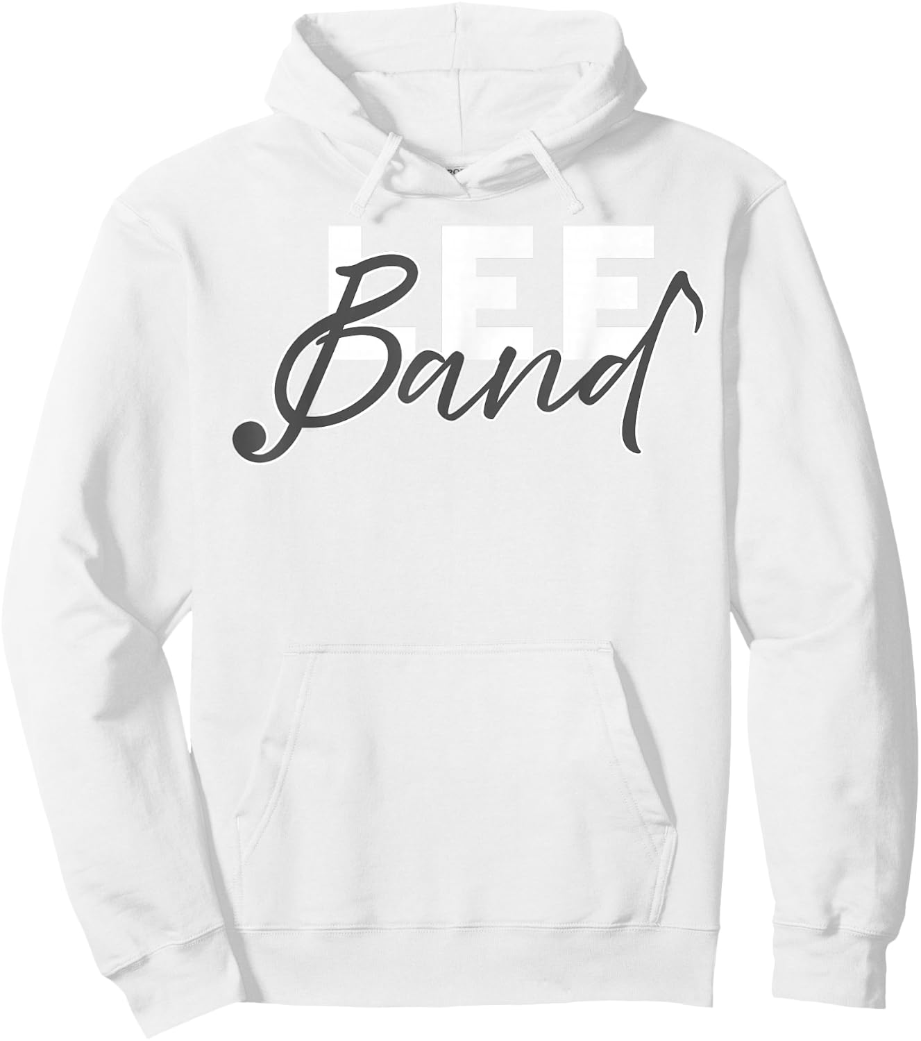 "New" Logo Red Only Hoodie - Hoodie | White