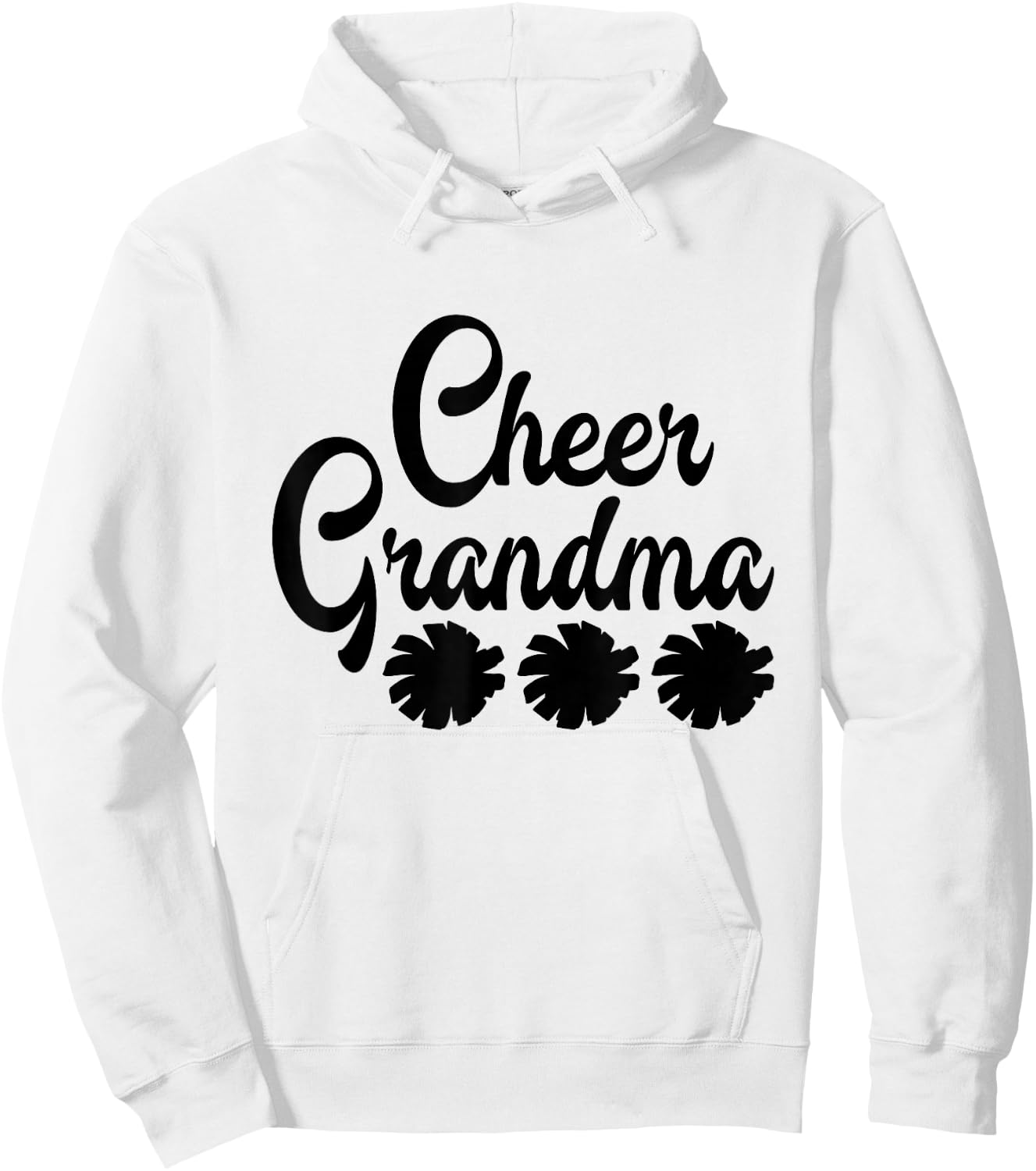 Cheer Grandma Cheerleading Grandmother Cheerleader Hoodie - Hoodie | White