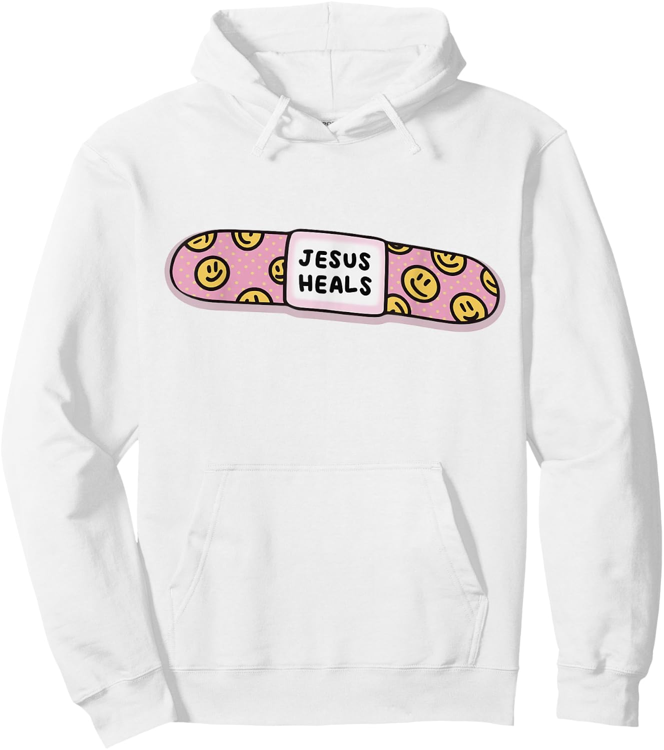 Jesus Heal Funny Christian Faith Healer Healing Hoodie - Hoodie | White