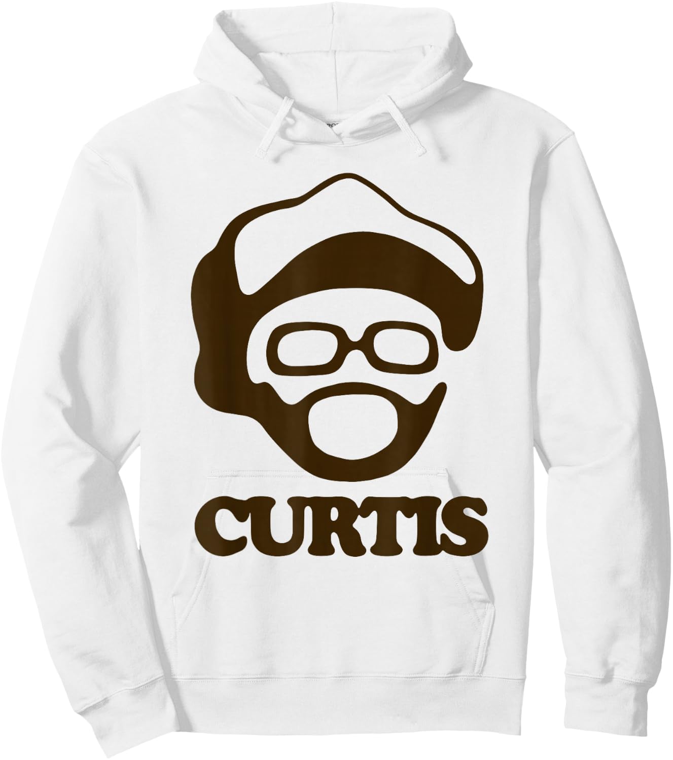 Curtis Mayfield CURTIS Hoodie - Hoodie | White