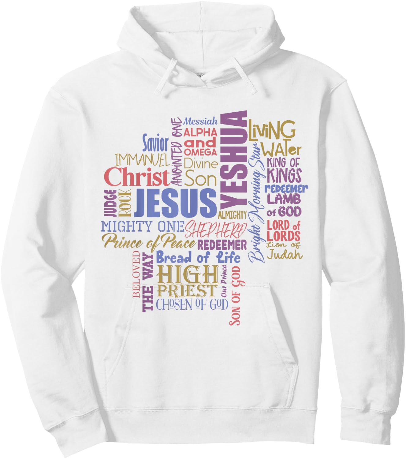 Jesus Is My God King My Lord Savior Lion of Judah Christian Hoodie - Hoodie | White