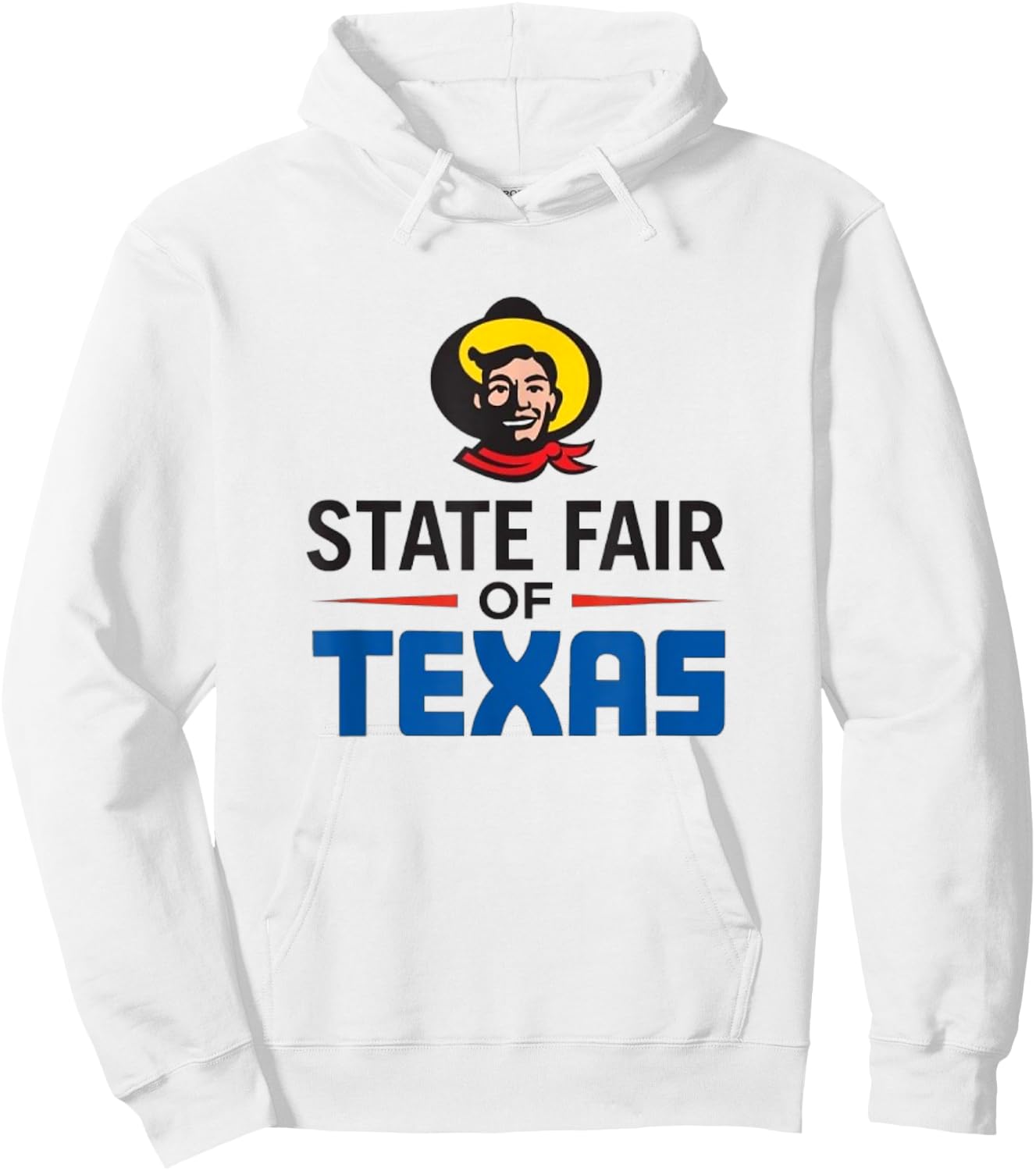 State Fair of Texas 2024- Howdy Folks State Fair Texas Hoodie - Hoodie | White
