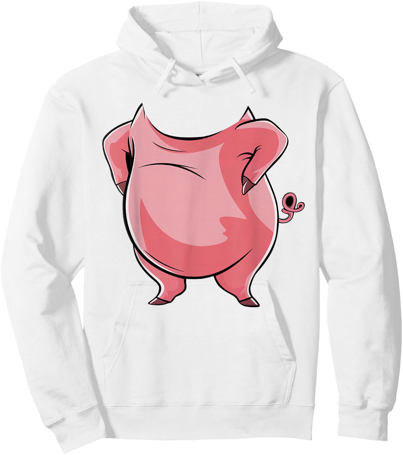 Pig Costume Body Funny Farm Animal Farming Halloween Kids Hoodie - Hoodie | White