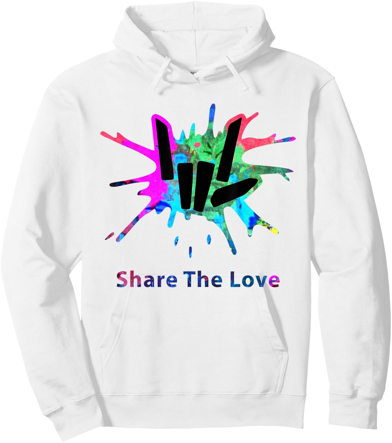 Share Love for Kids and Young Hoodie - Hoodie | White