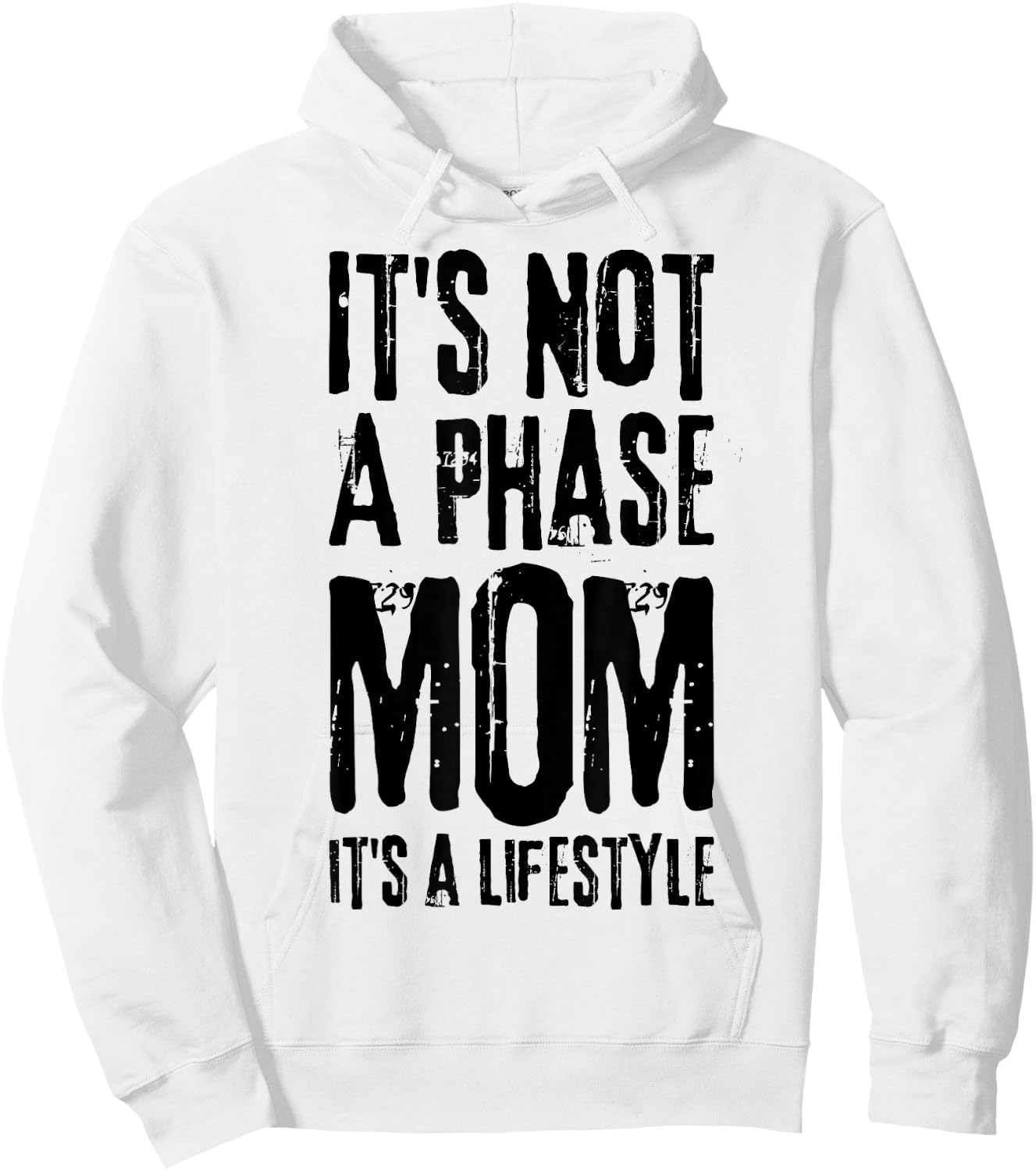 Its Not A Phase Mom Emo It Was Never A Phase Its A Lifestyle Hoodie - Hoodie | White