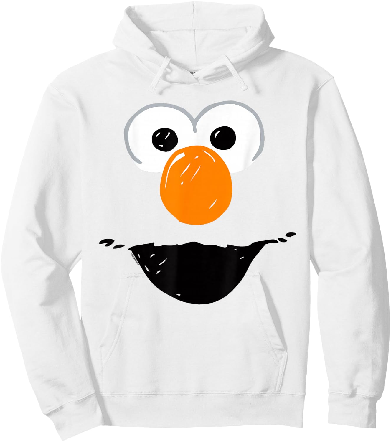Sesame Street Elmo Crayon Sketch Halloween Costume Hoodie - Hoodie | White