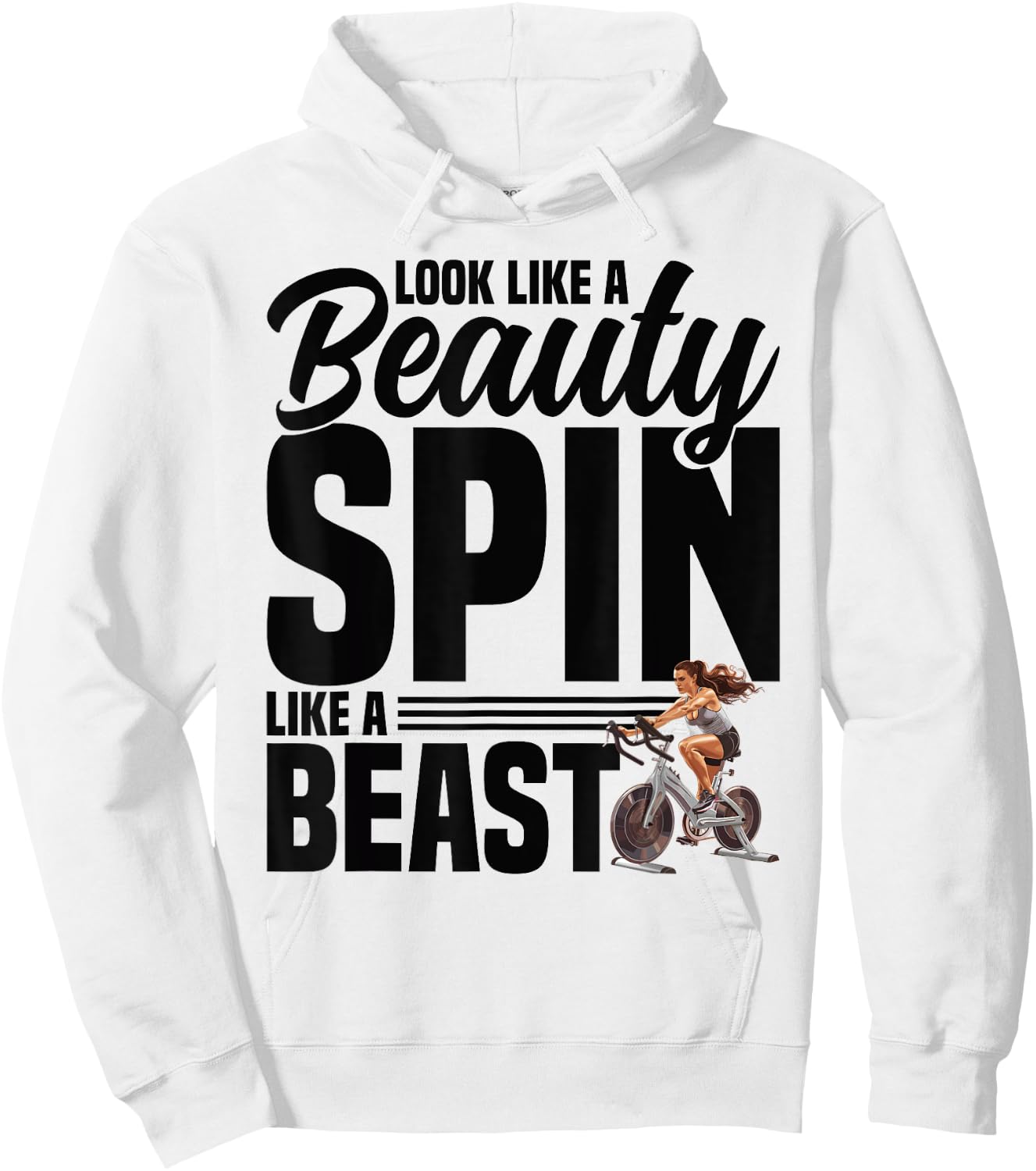 Indoor Cycling Workout Spin Instructor Spinning Spin Class Hoodie - Hoodie | White