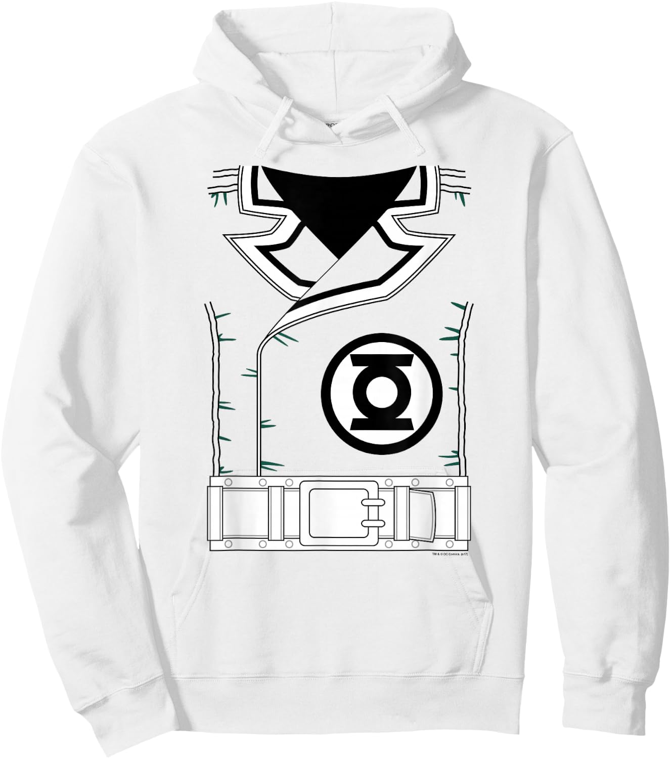 Green Lantern Guy Gardner Hoodie - Hoodie | White