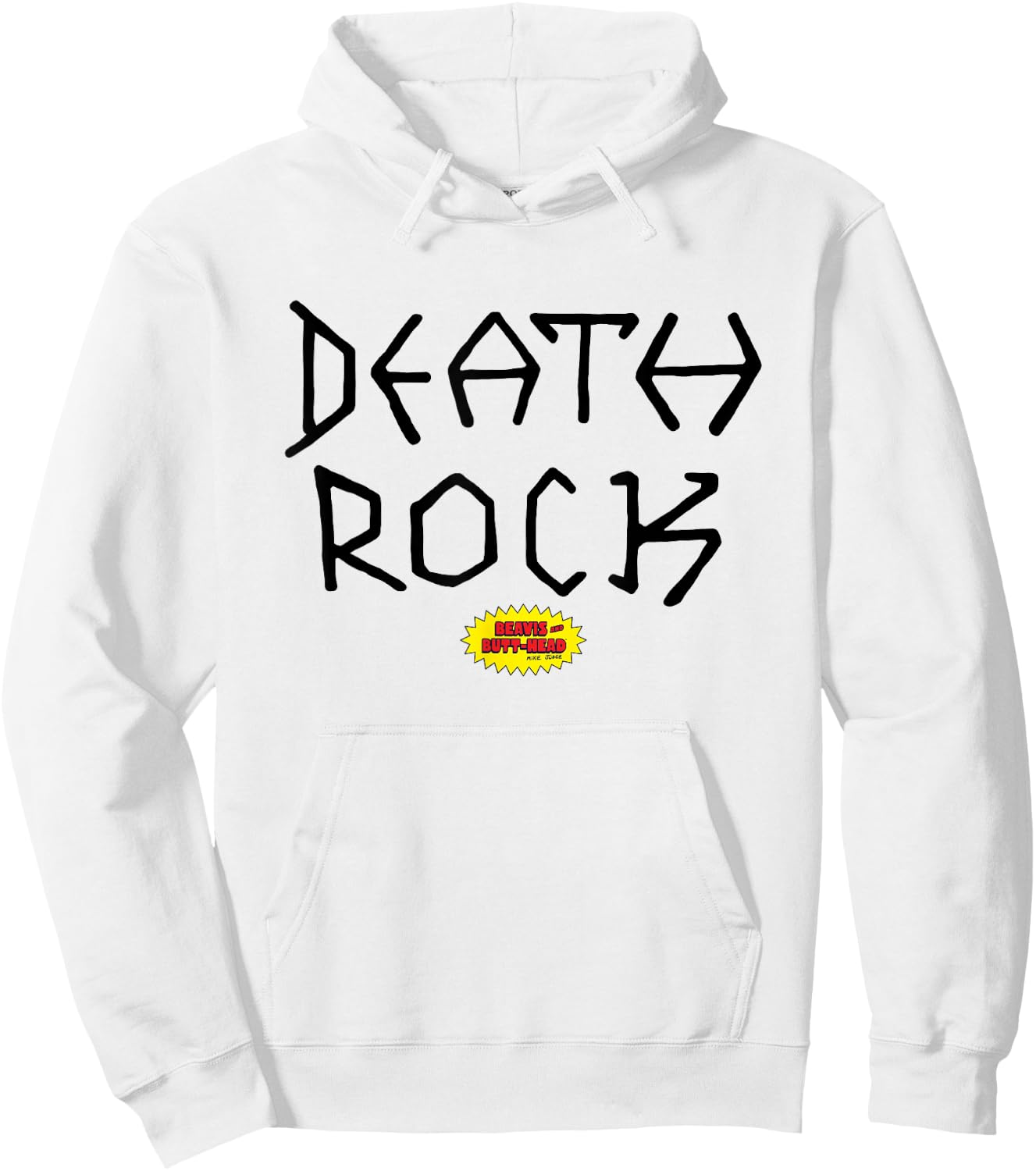 Beavis and Butt-Head Halloween Beavis Death Rock Costume Hoodie - Hoodie | White